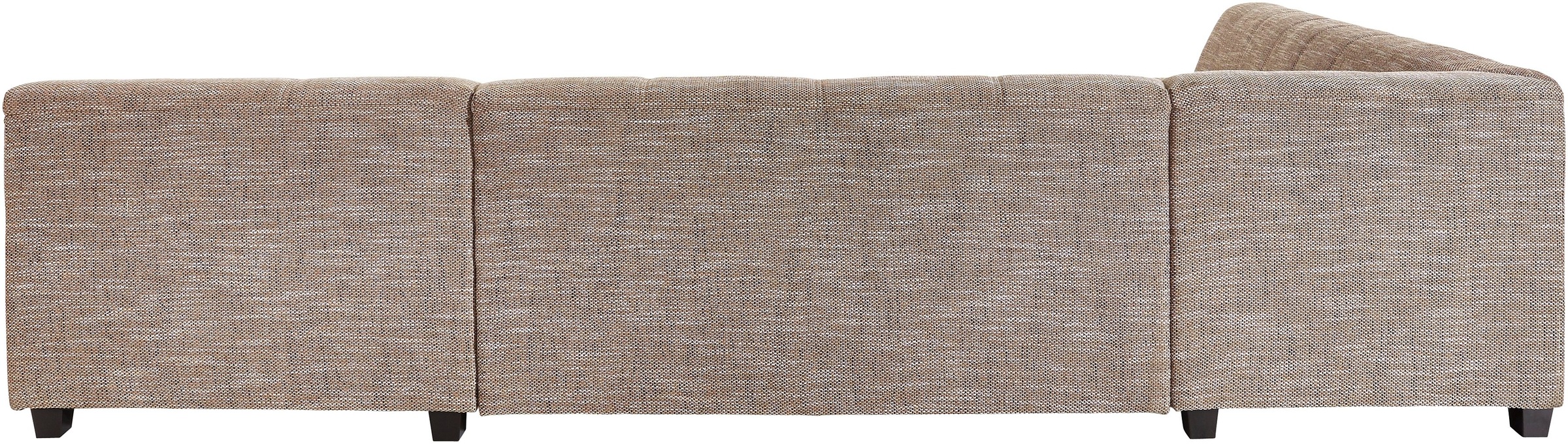 DOMO collection Wohnlandschaft »Norma Top, elegant und modern, flache Armlehnen, komfortabel, U-Form«, wahlweise mit Bettfunktion, mit viel Platz
