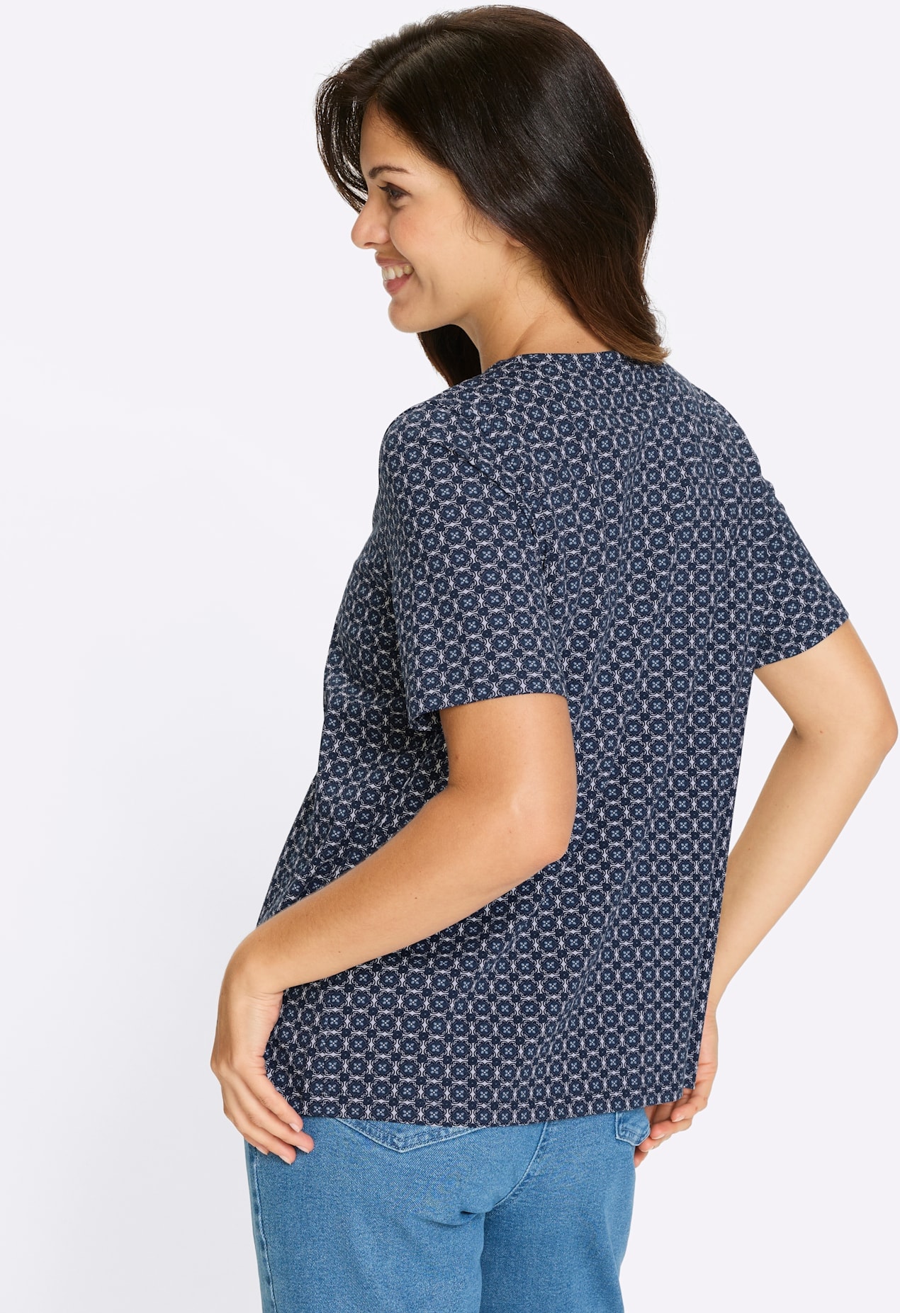 Classic Basics Print-Shirt »Kurzarm-Shirt« 1 tlg. tlg.