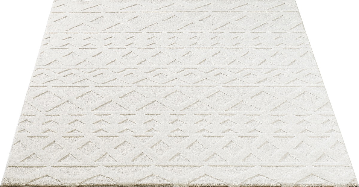 the carpet Teppich »Everest«, rechteckig, 14 mm Höhe, moderner Wohnzimmer Teppich hohe Flordichte