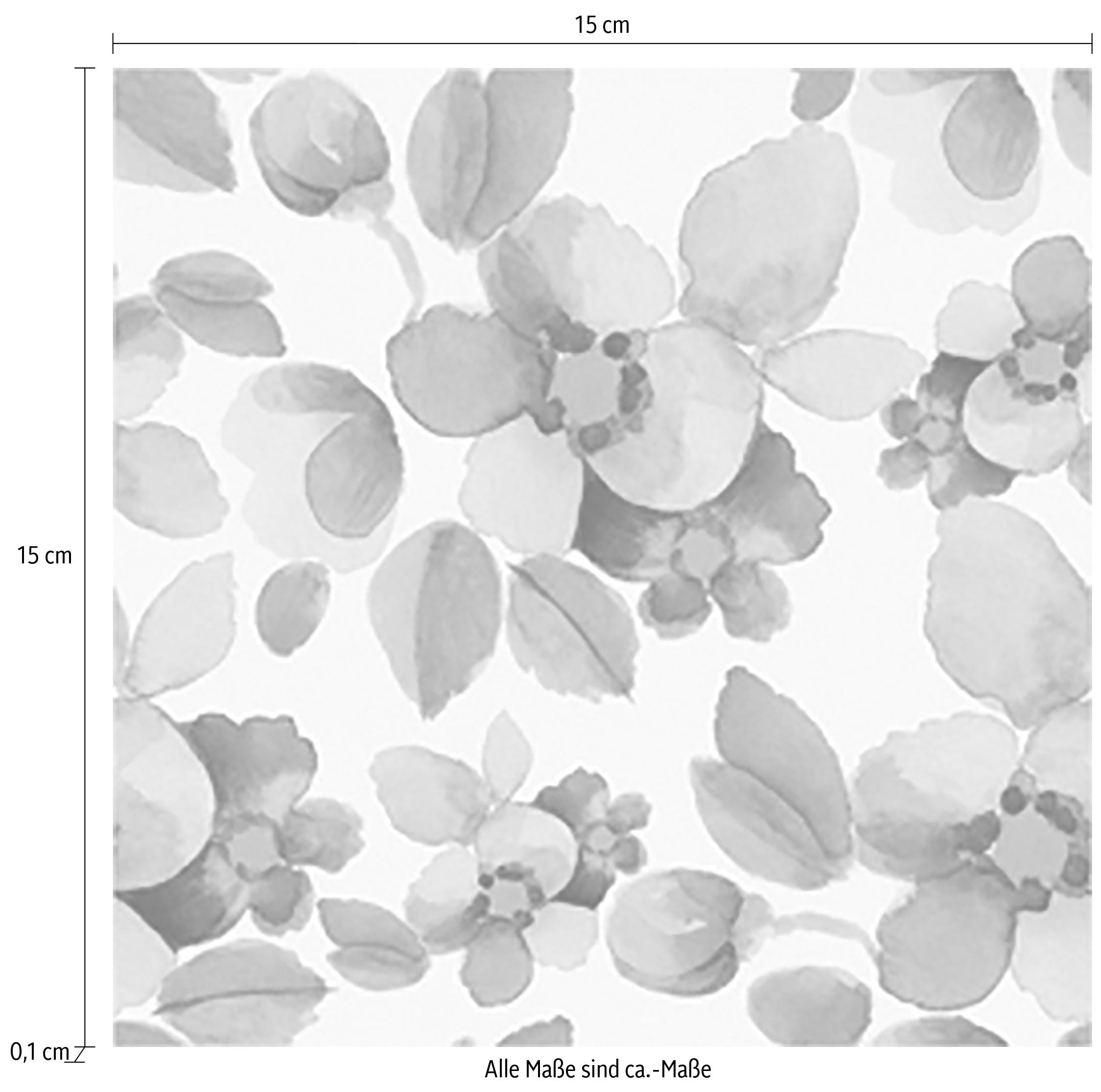 queence Fliesenaufkleber »Blumen«