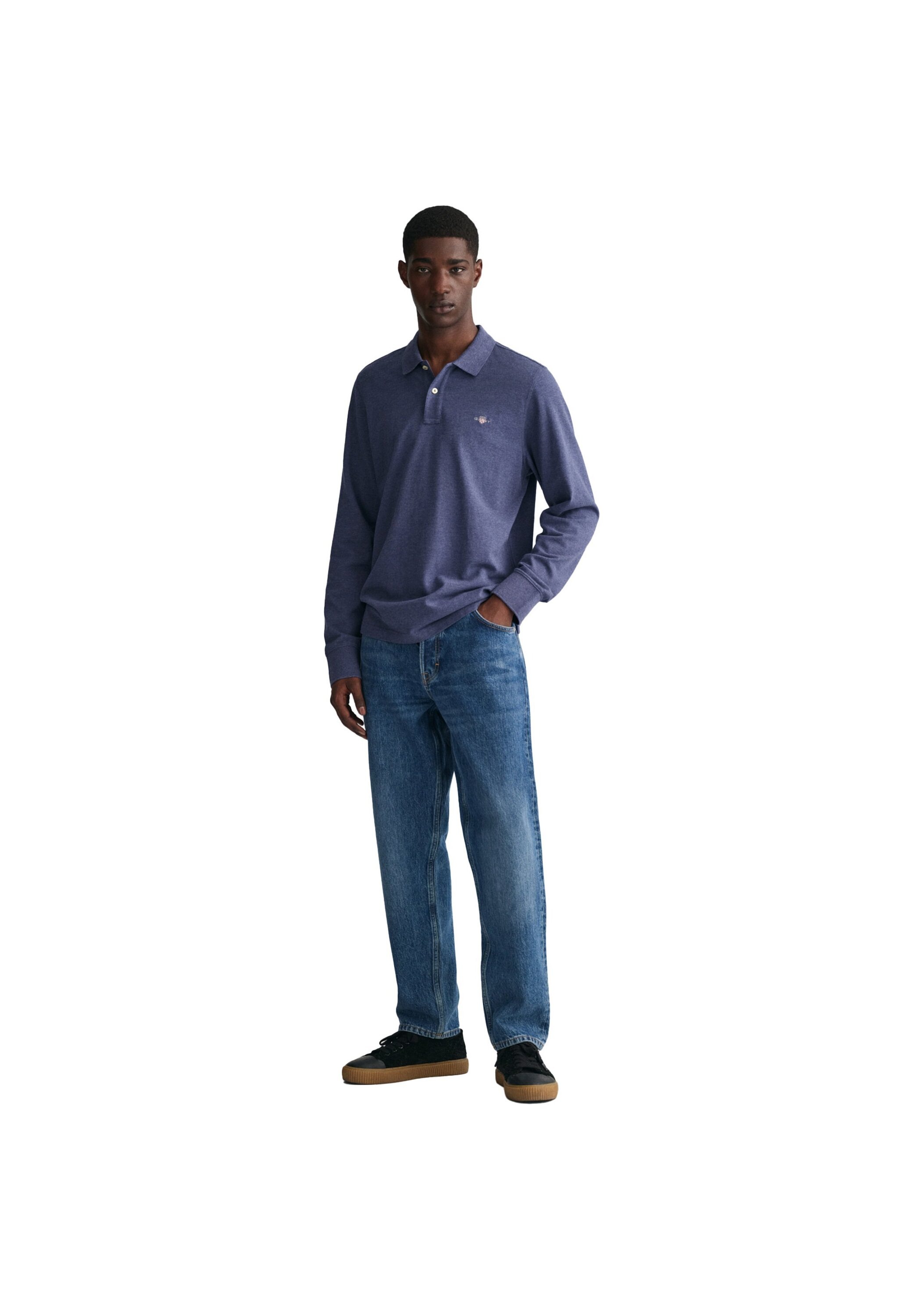 Gant Poloshirt »Poloshirt Regular Shield Longsleeve Pique Rugger 1er Pack«