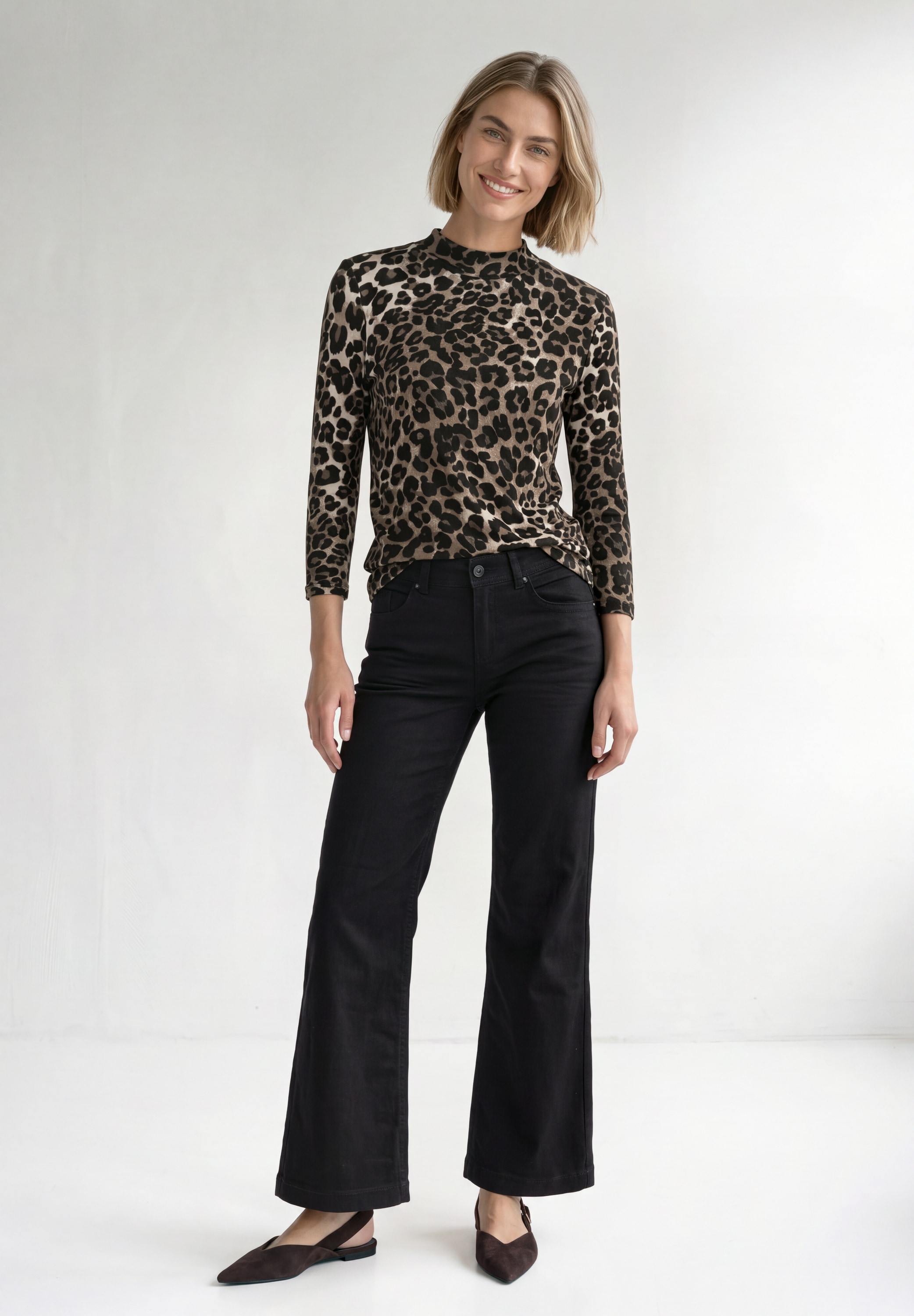 STREET ONE 3/4-Arm-Shirt mit 3/4 Ärmeln