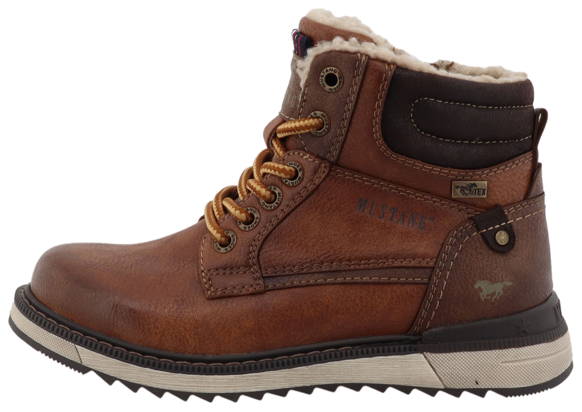 Mustang Shoes Winterboots »Donato«  Schnürboots, Outdoorboots mit TEX-Membrane