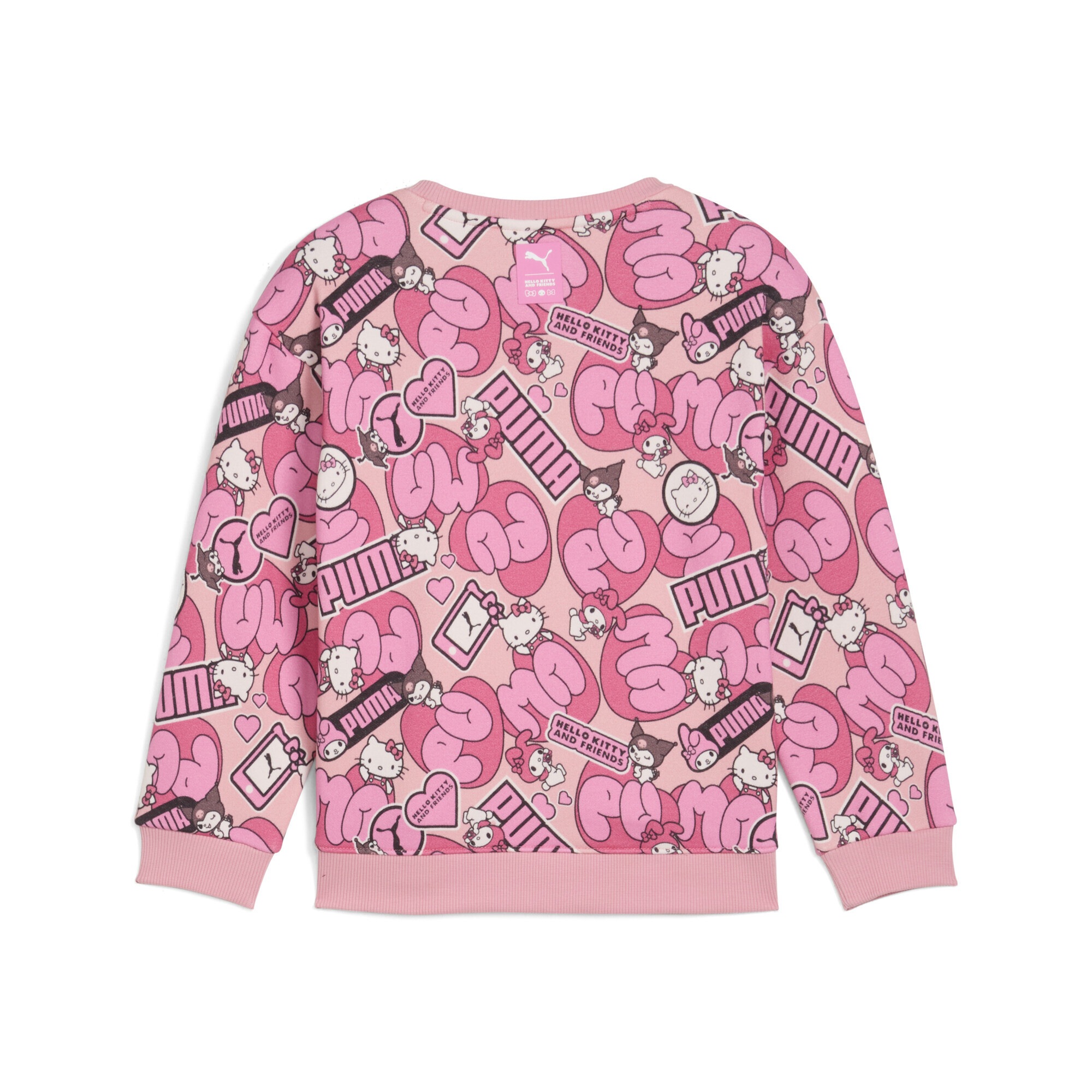 PUMA Sweatshirt »PUMA x HELLO KITTY AND FRIENDS Allover-Print Sweatshirt Mädchen«