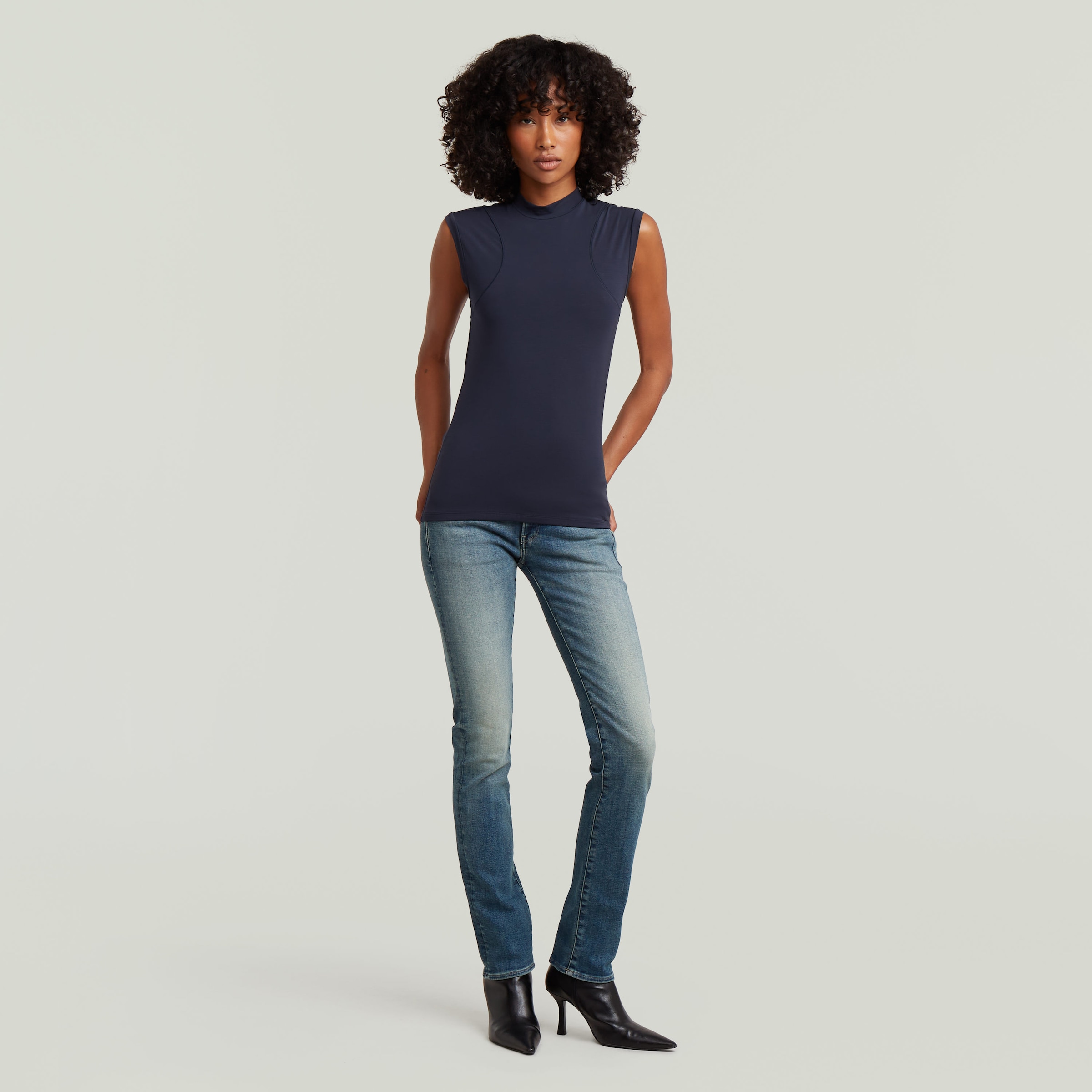 G-STAR »Midge« 5-Pocket-Design mit markanten Steppnähten