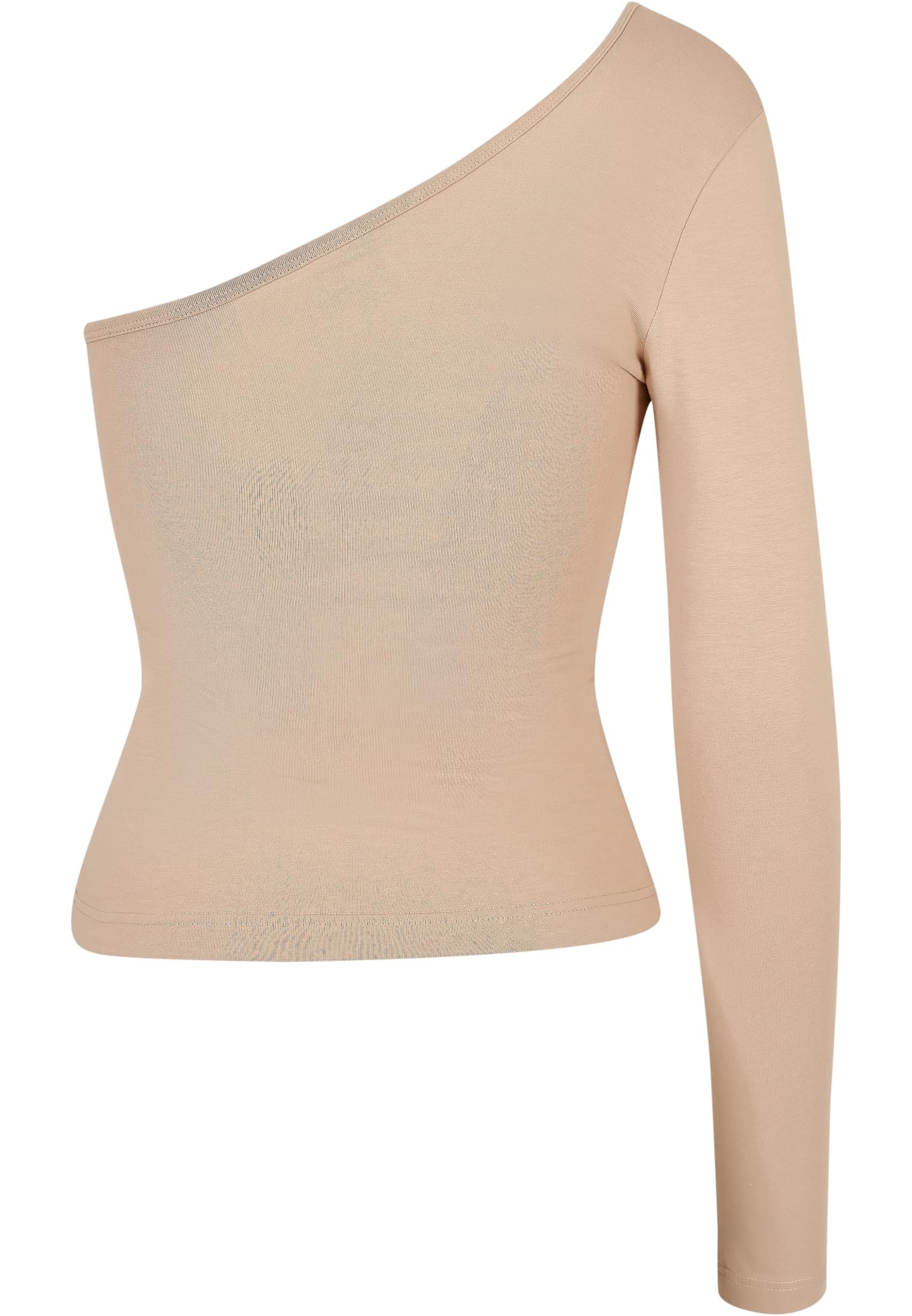 URBAN CLASSICS Langarmshirt »Damen Ladies Asymmetric Longsleeve«, (1 tlg.)  für bestellen | BAUR