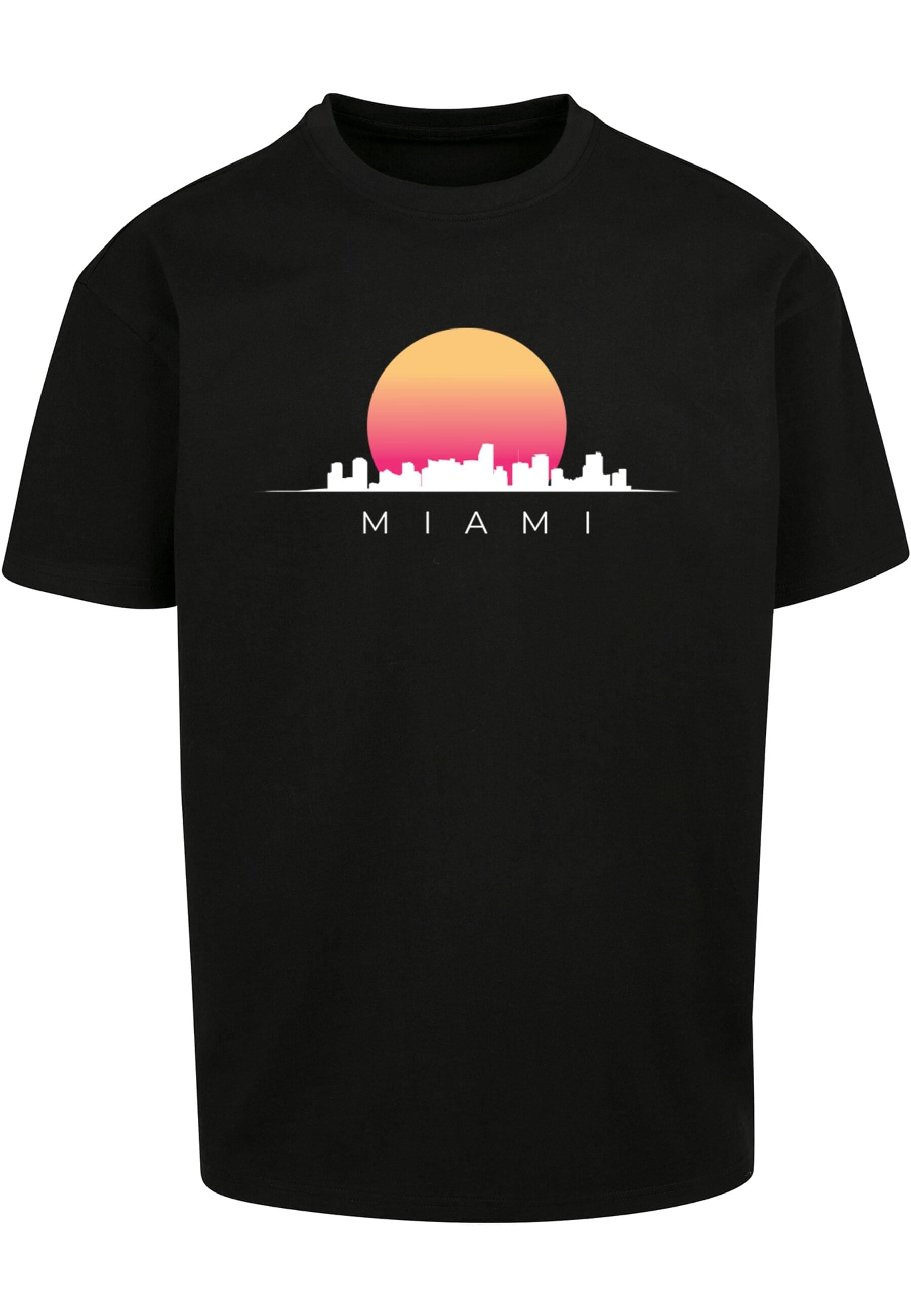 Merchcode T-Shirt "Merchcode Herren Miami X Heavy Oversize Tee-BY102" 1 Stk günstig online kaufen