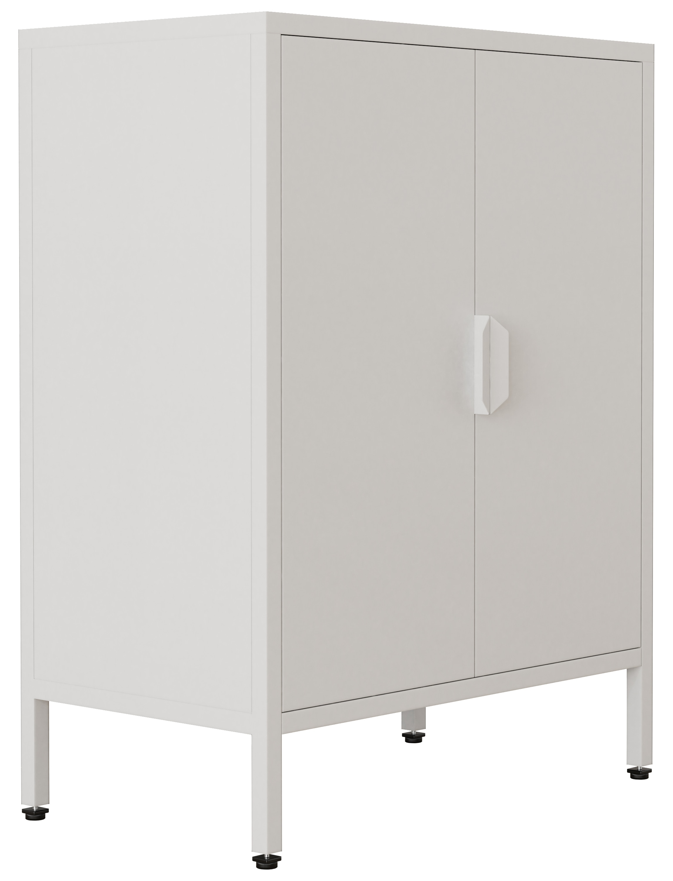 VCM Kommode »Stahl Kommode Sideboard Schrank Drehtüren Flokas S«