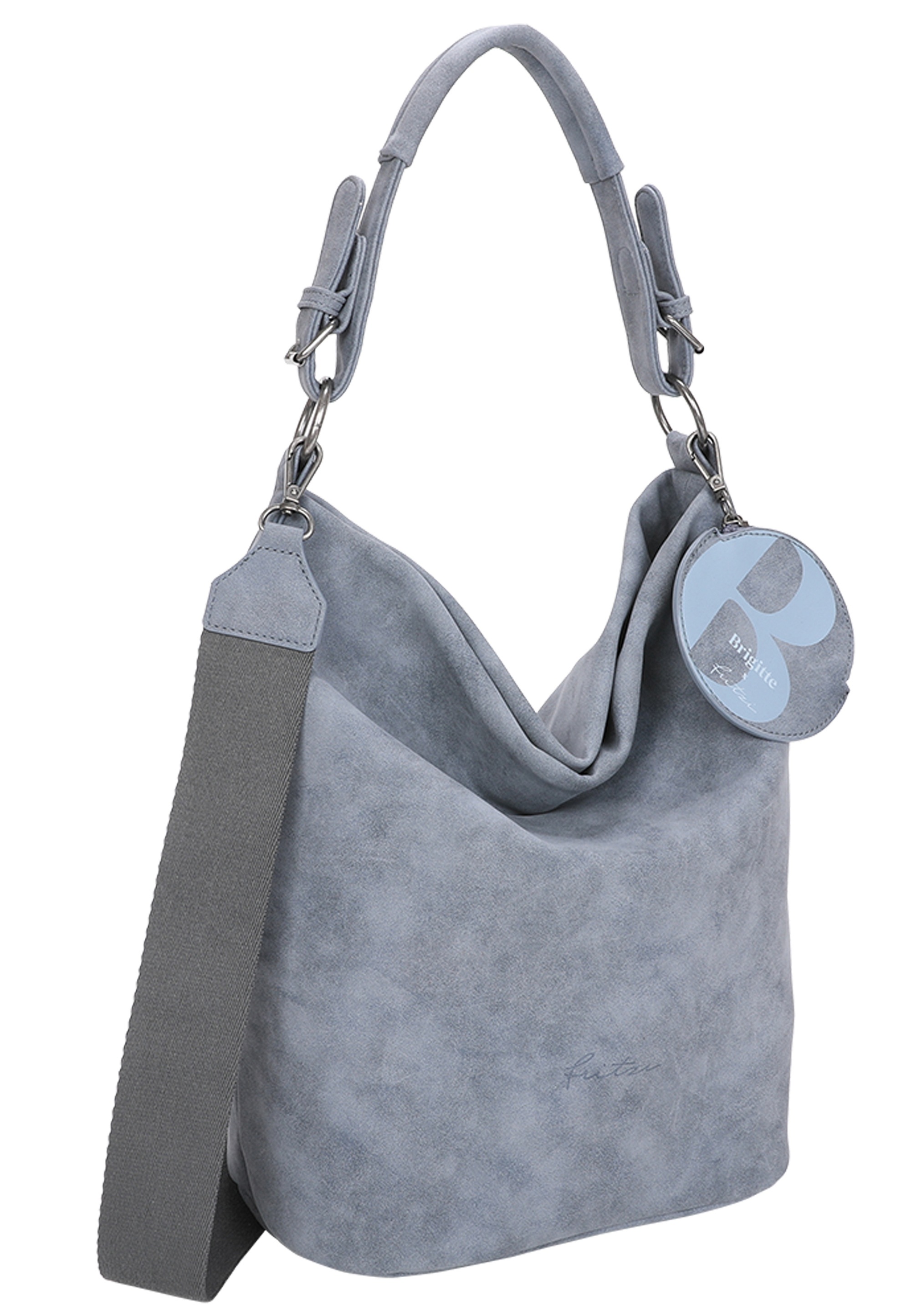 Fritzi aus Preußen Schultertasche »Brigitte x fritzi Special Hobo01«, mit abnehmbarem Anhänger