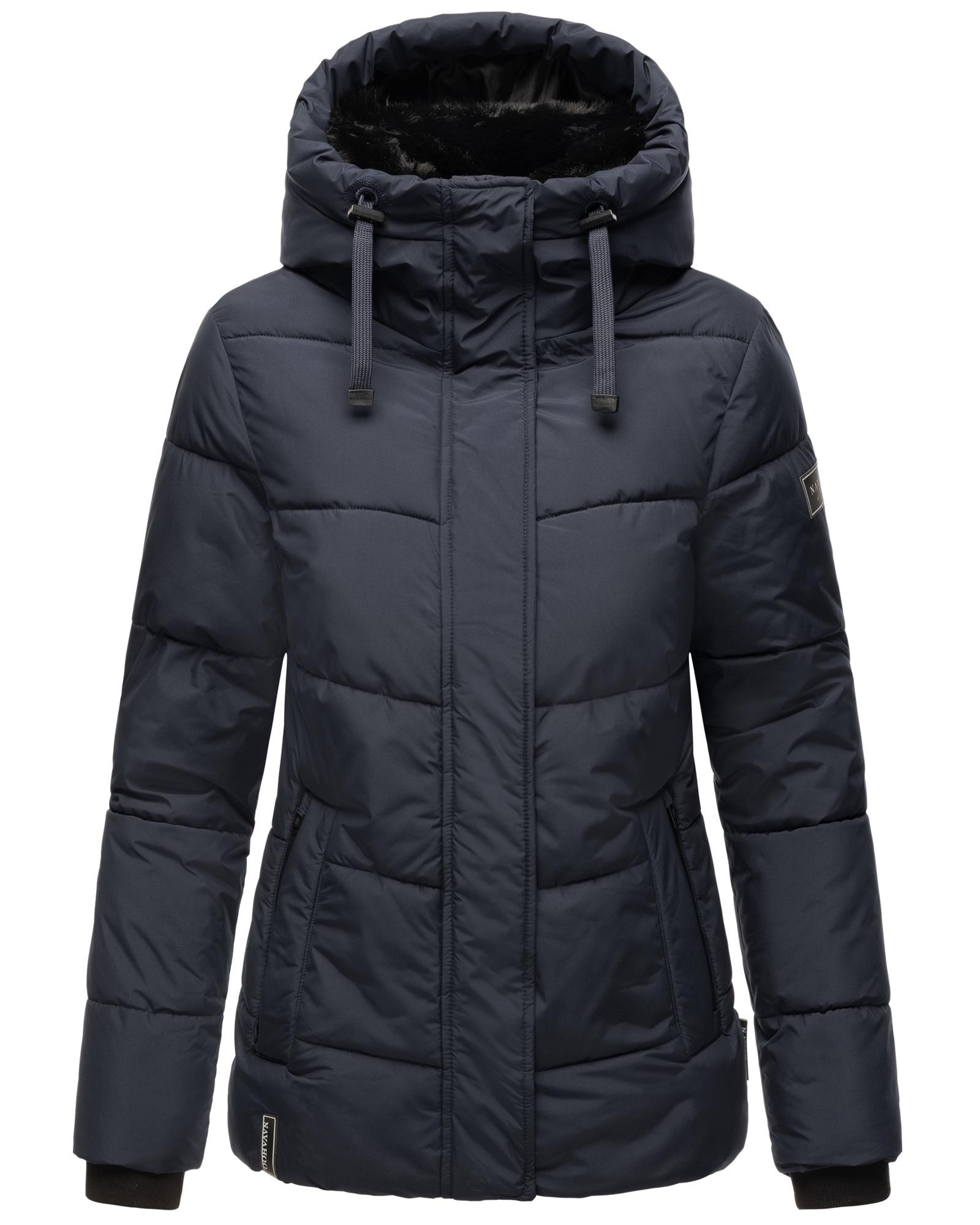 Navahoo Steppjacke "Sag ja XIV", mit Kapuze, Warme gesteppte Winterjacke mit Kapuze