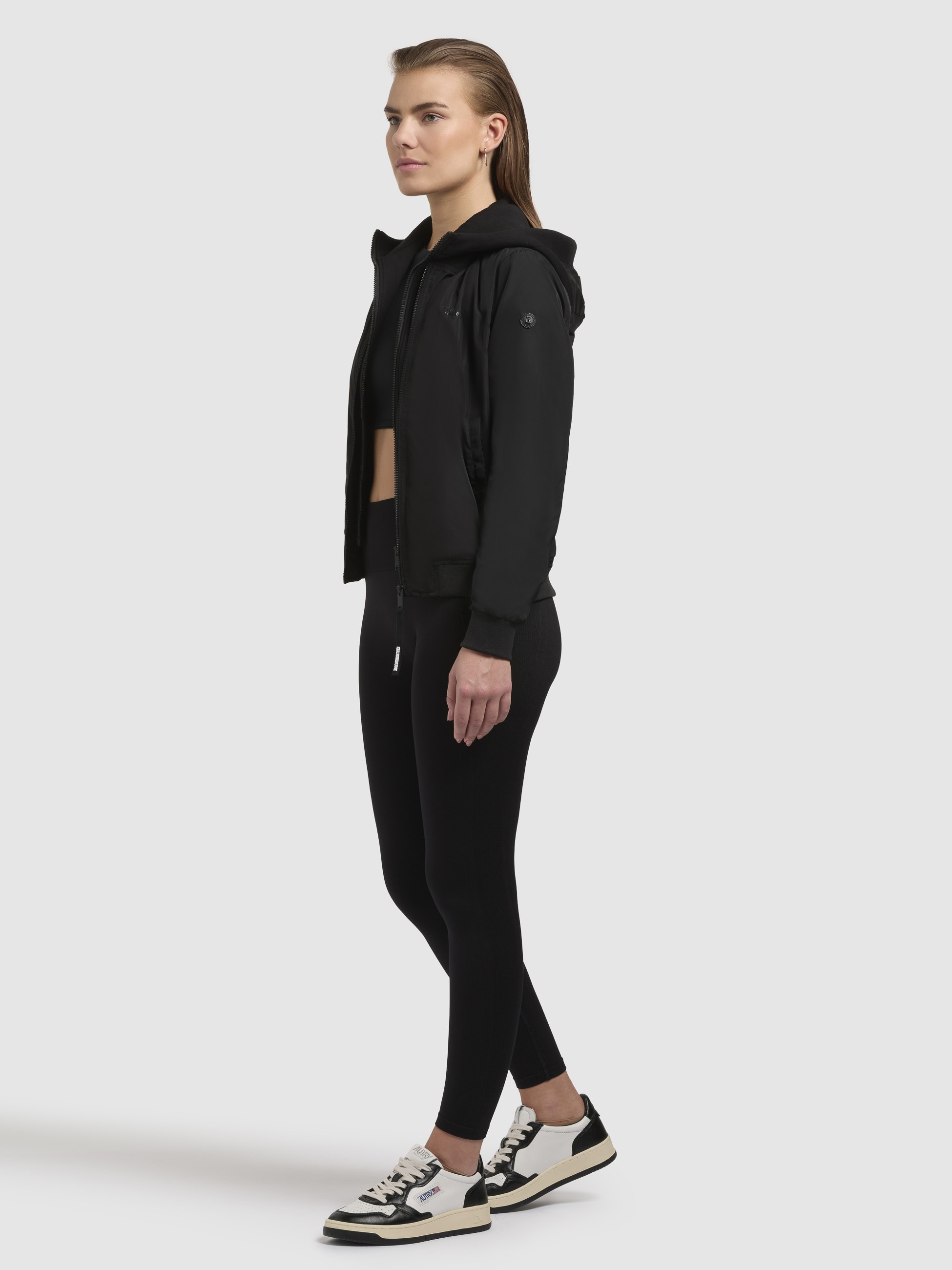 khujo Bomberjacke »SEEAM«, mit Kapuze