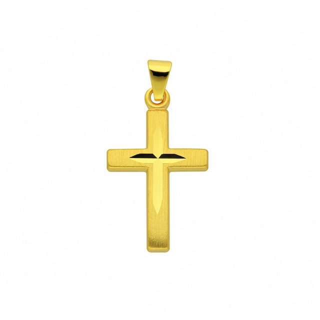 Adelia´s Kette mit Anhänger »333 Gold Kreuz Anhänger«, Schmuckset - Set mit  Halskette | BAUR