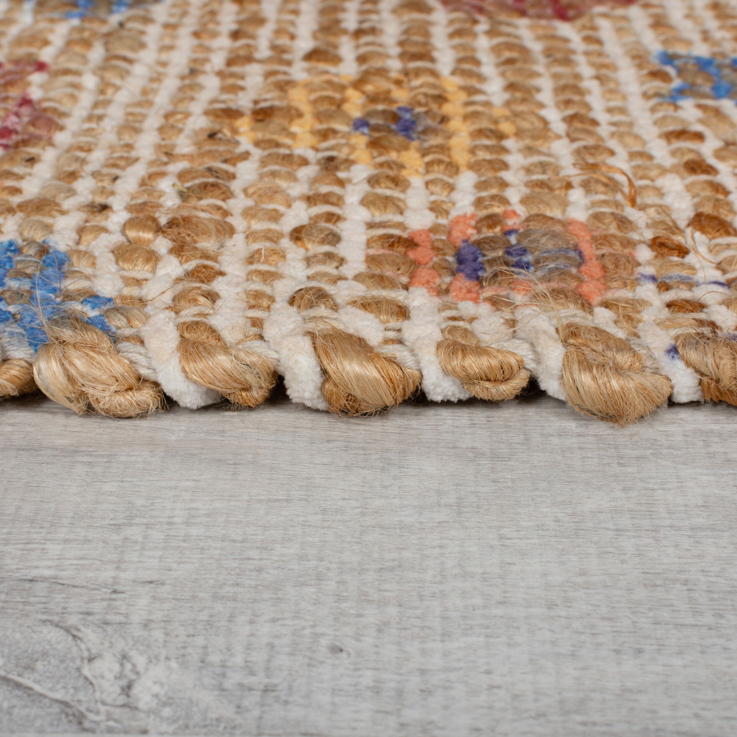 FLAIR RUGS Teppich »RILEY BLOCK GEO«, rechteckig, 2 mm Höhe, Riley Block Geometrischer Läufer Teppich