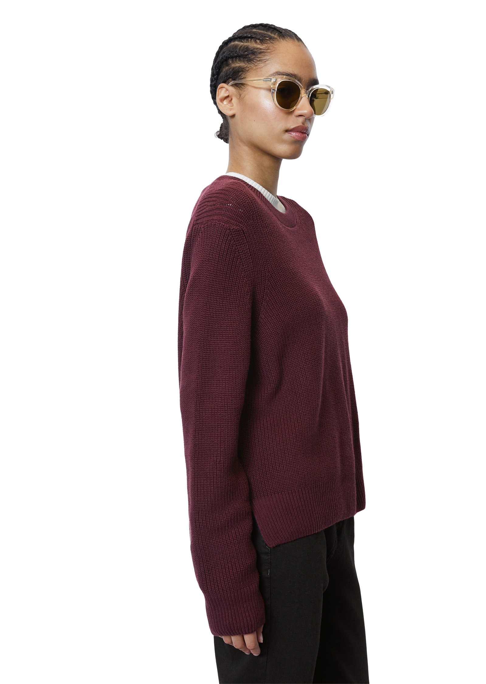 Marc O'Polo DENIM Strickpullover »aus Organic Cotton«