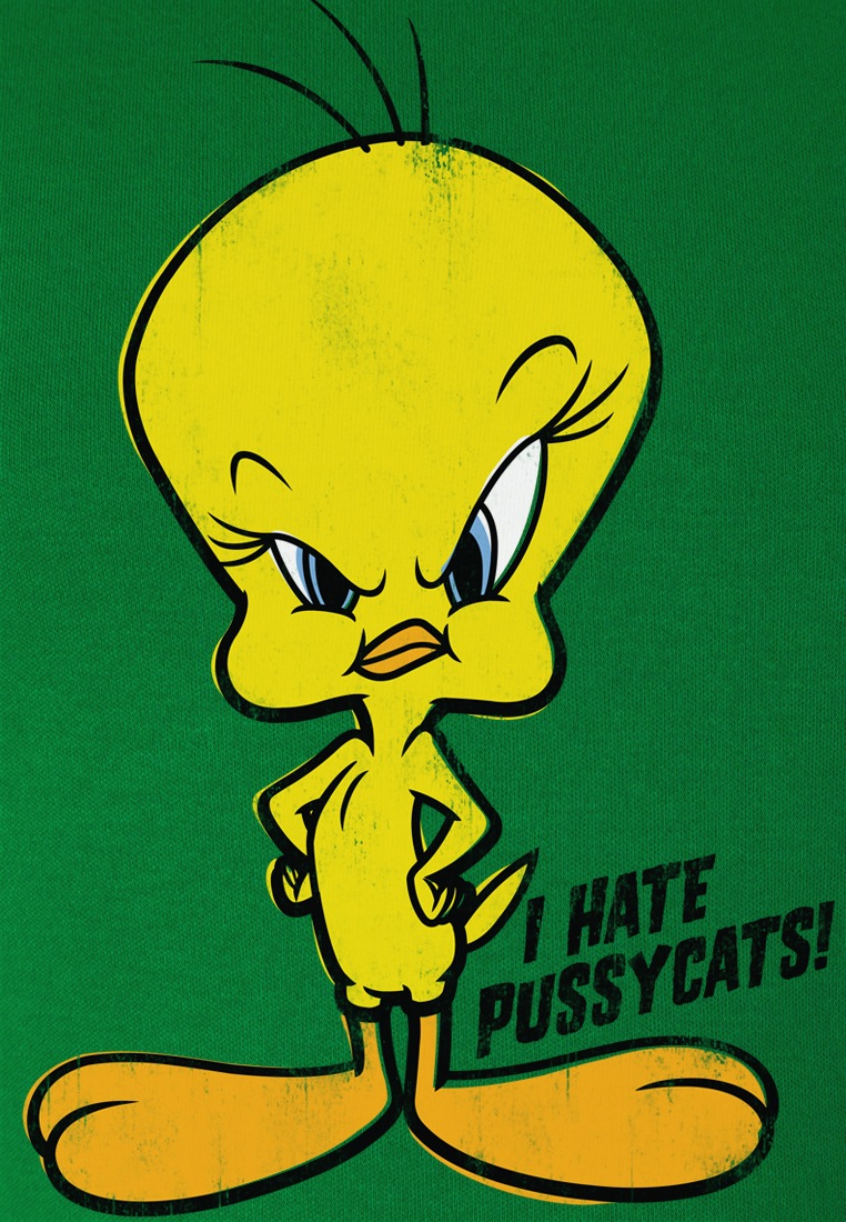 LOGOSHIRT T-Shirt Hate bestellen BAUR | Vogel-Print »Tweety I - Pussycats«, mit