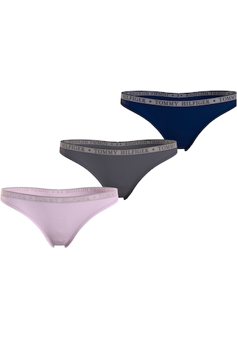 T-String »LACE 3P THONG (EXT SIZES)«, (Packung, 3er-Pack)