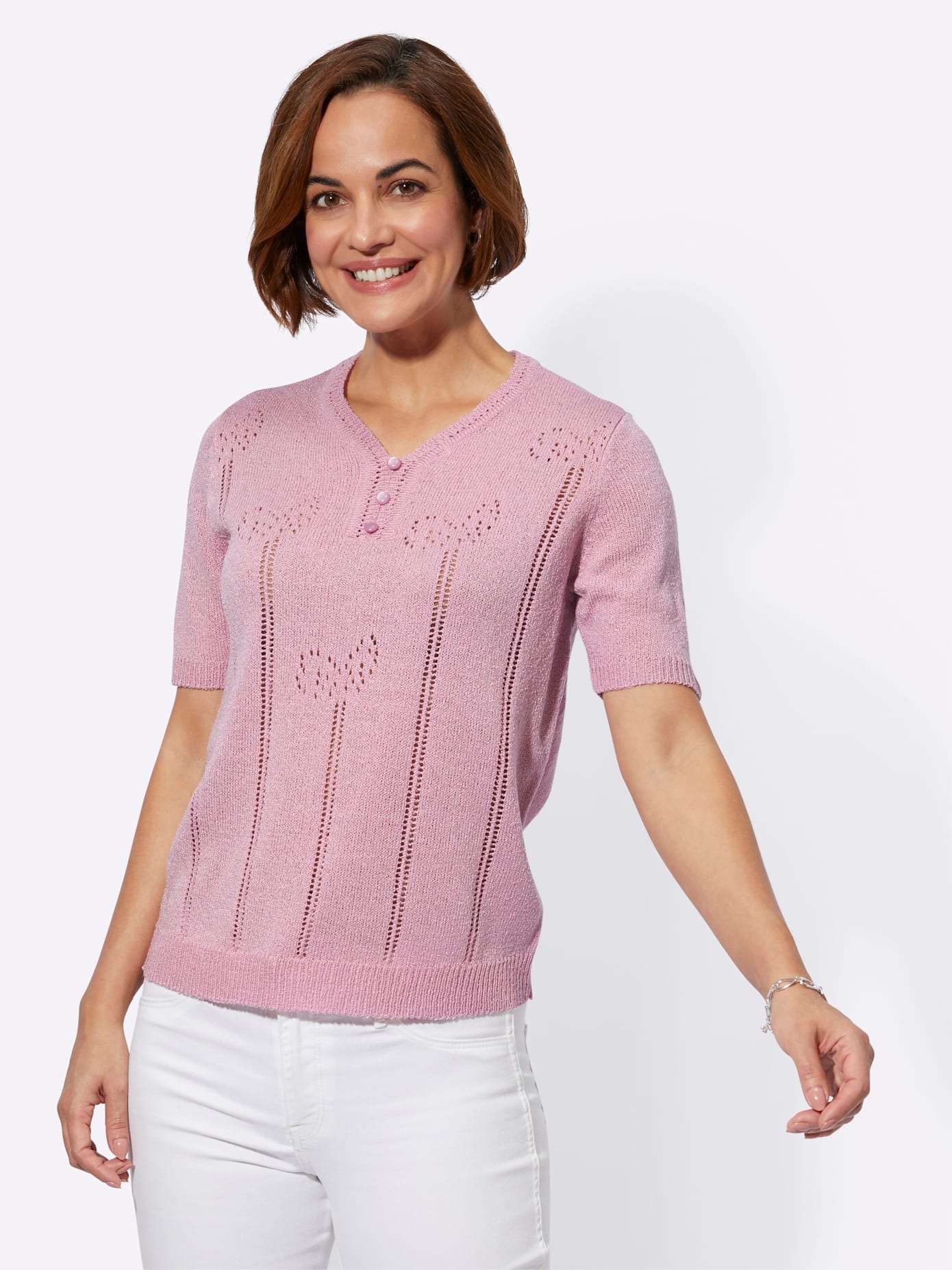 Classic Basics V-Ausschnitt-Pullover »Pullover«