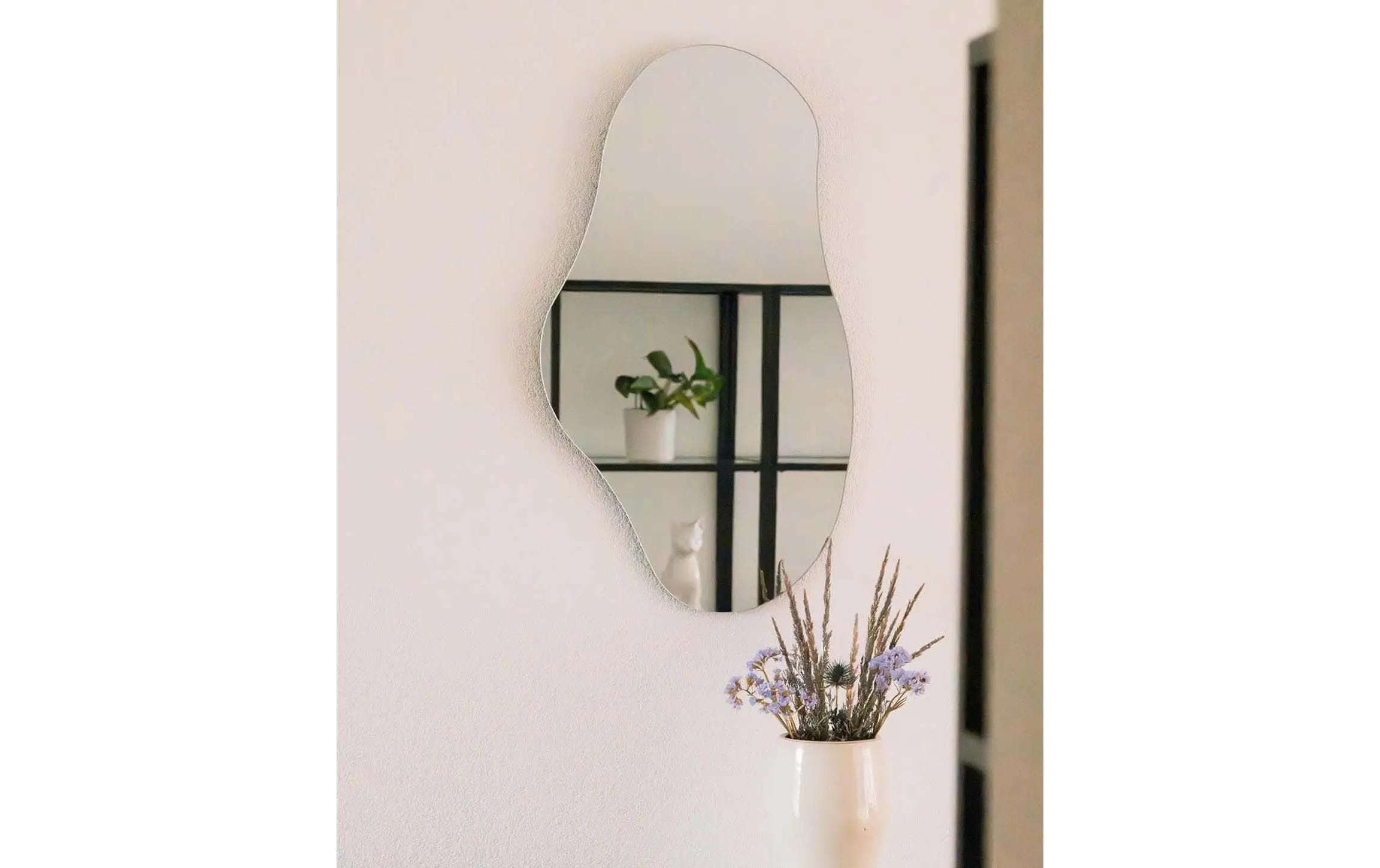 Esmée Spiegel »Wavy 44 x 80 cm Silber«