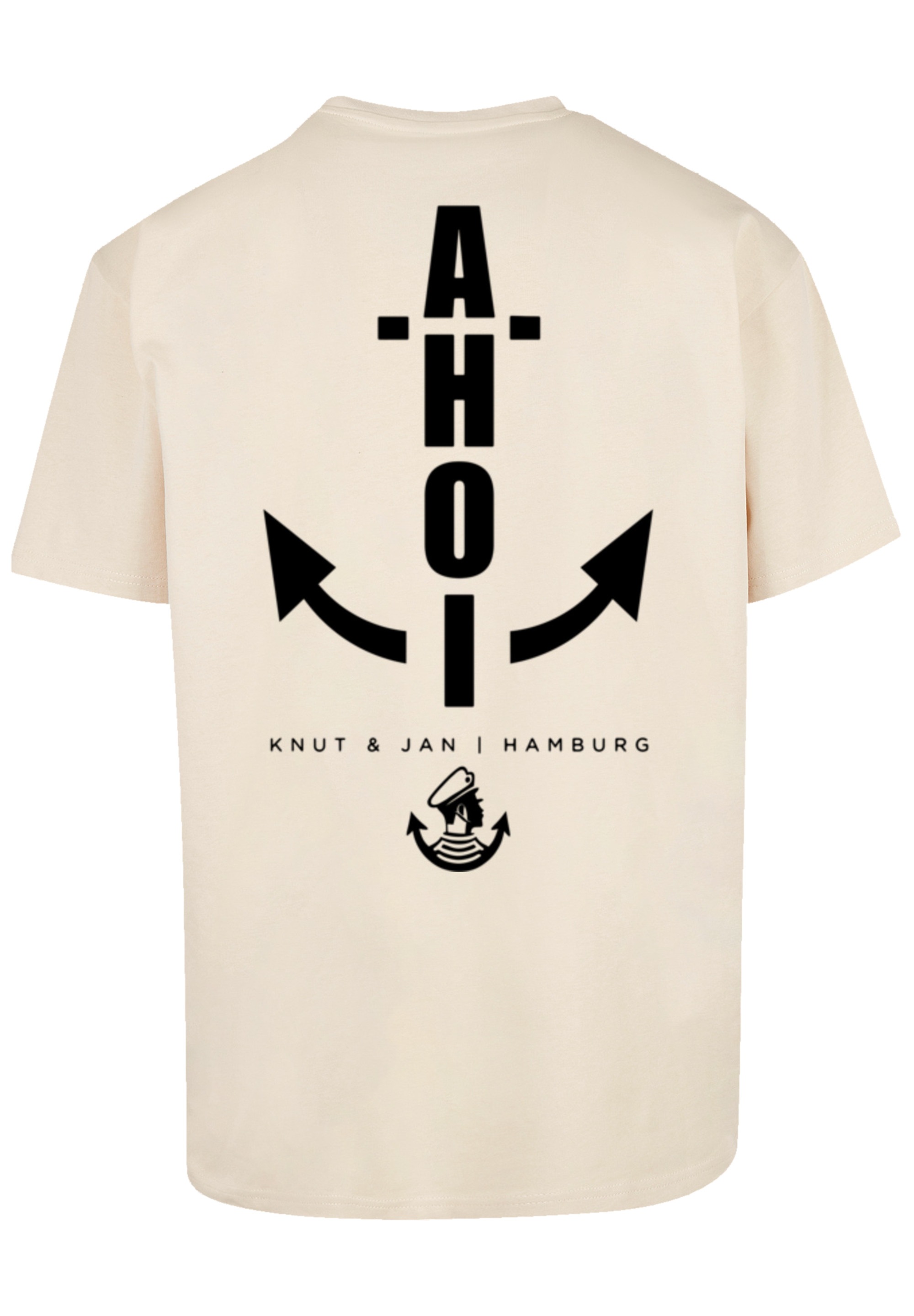 F4NT4STIC T-Shirt »Oversized T-Shirt Ahoi Print Knut Hamburg«, bestellen Jan BAUR Anker ▷ & 