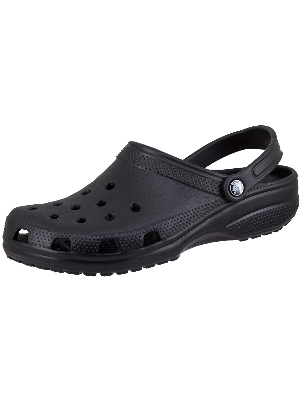 CROCS Clog "Freizeitschuhe Classic", Gr. 36, schwarz, Obermaterial: 100% Sonstiges Material (Ananasfaser) AM_PF ., Schuhe