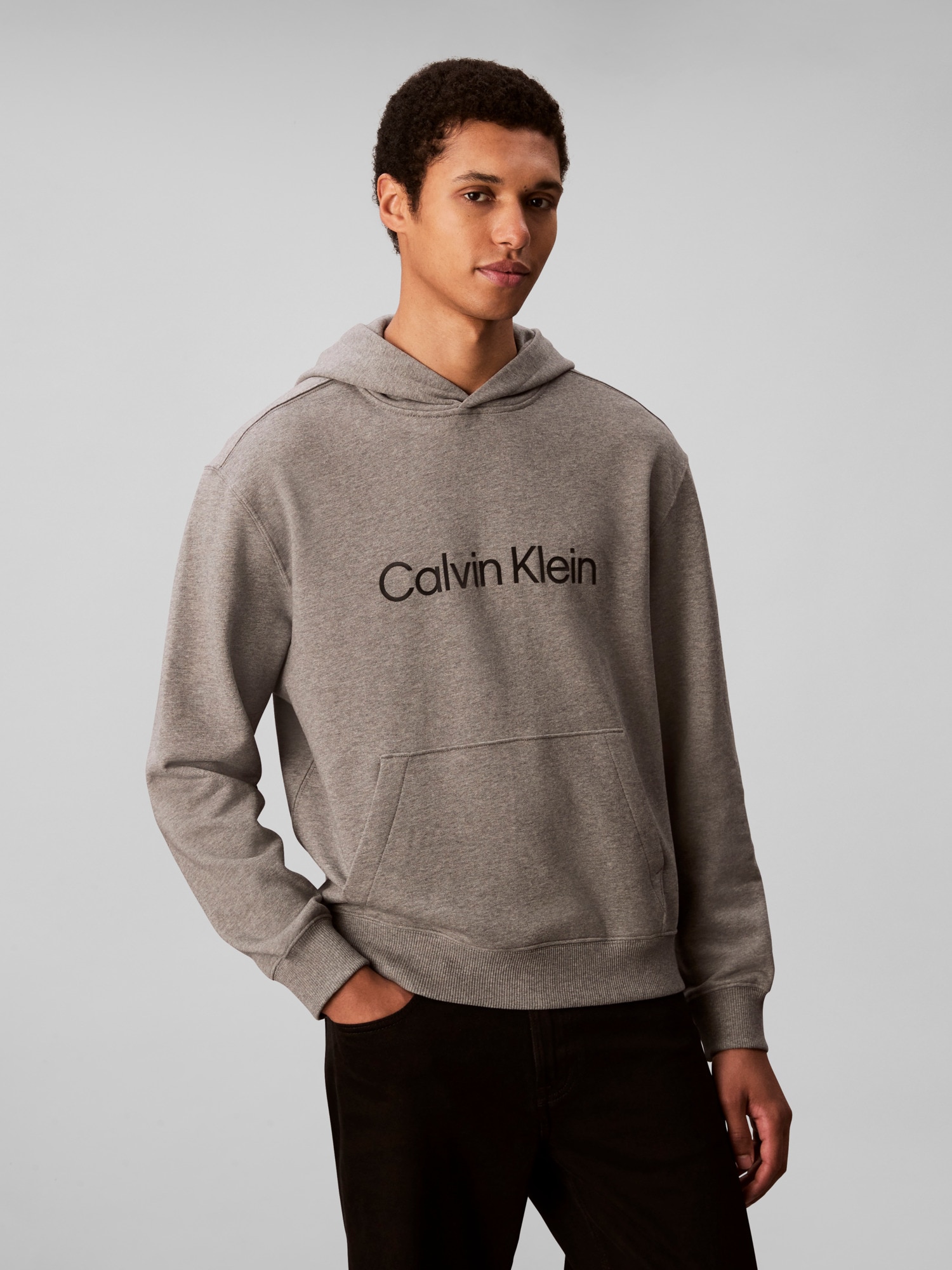 Calvin Klein Kapuzensweatshirt "LS EU STANDARD LOGO 350TERRY PO", Mit Rundh günstig online kaufen