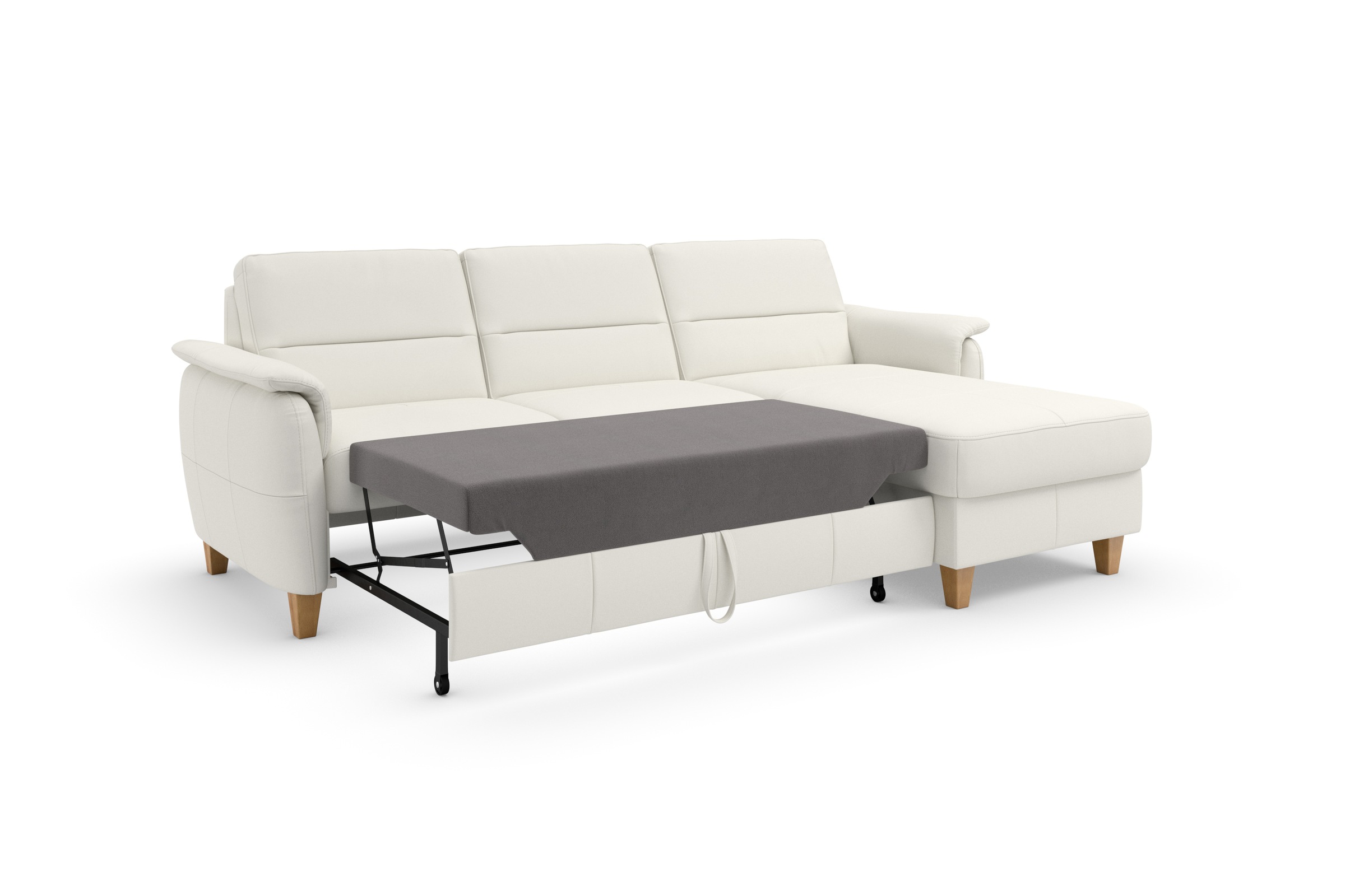 Home affaire Ecksofa »Palmera L-Form«, Federkern, wahlweise mit Bettfunktion und mit/ohne Bettkasten