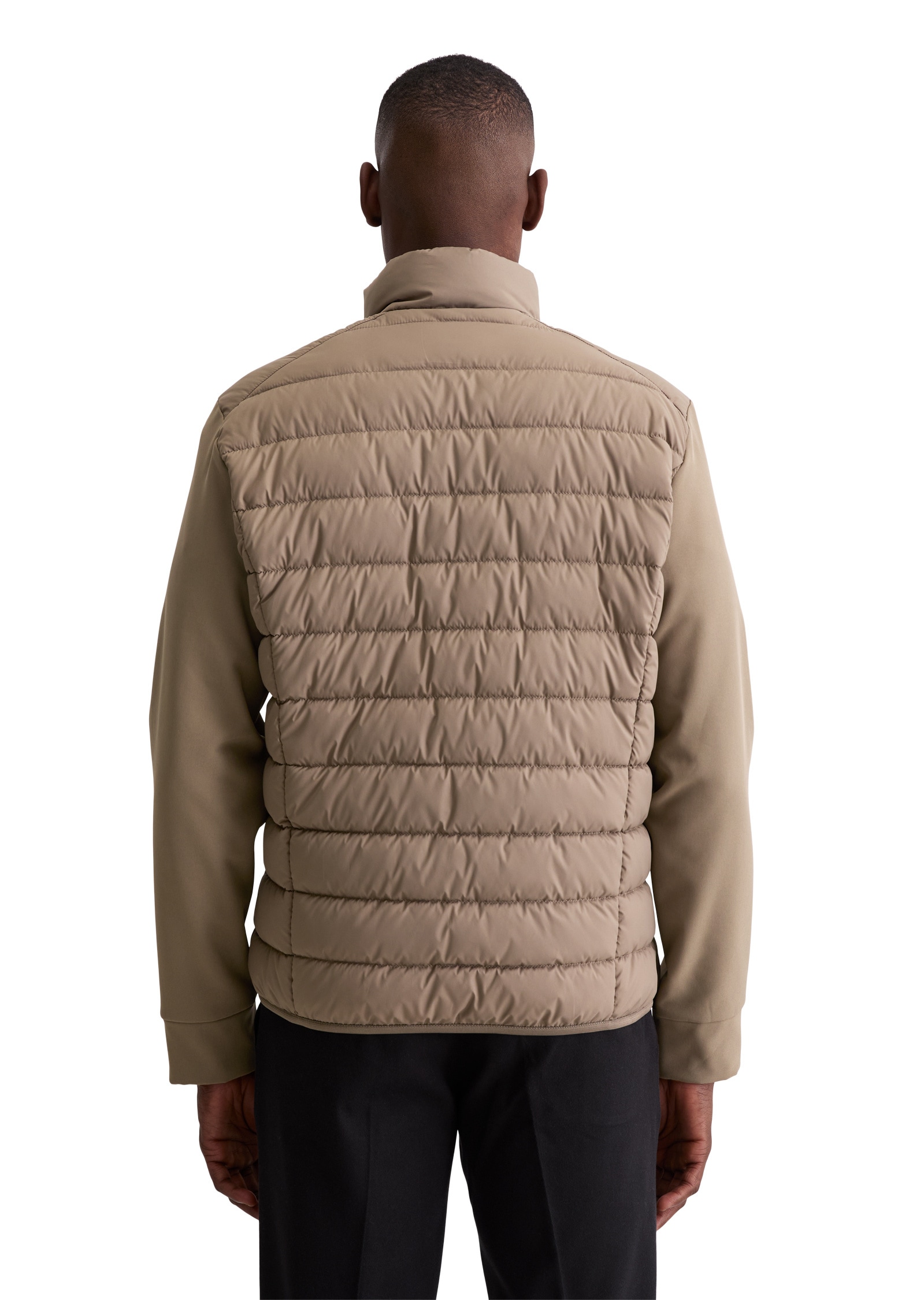 Marc O'Polo Outdoorjacke »mit weichen Scuba-Ärmeln«