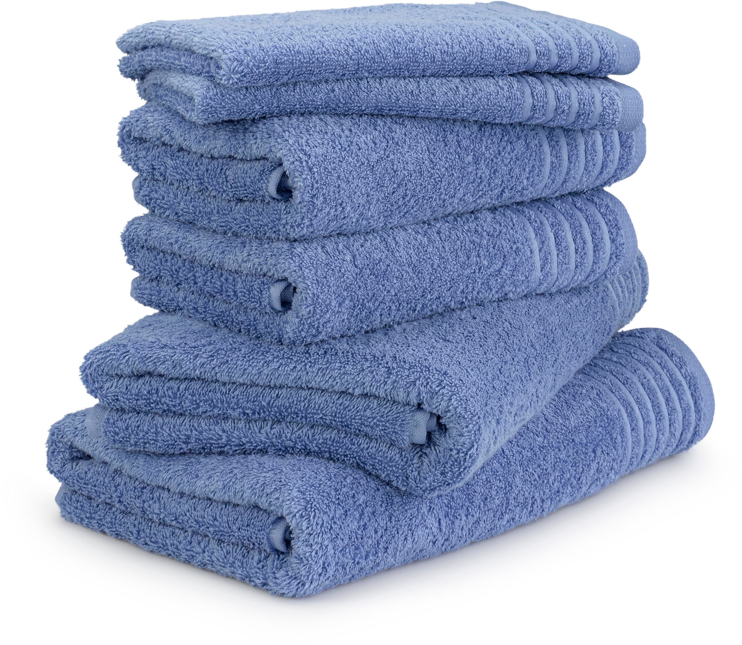 Möve Handtuch Set "New Classic" Set 6 Stk. Walkfrottier 2x Gäste-, 2x Hand- günstig online kaufen