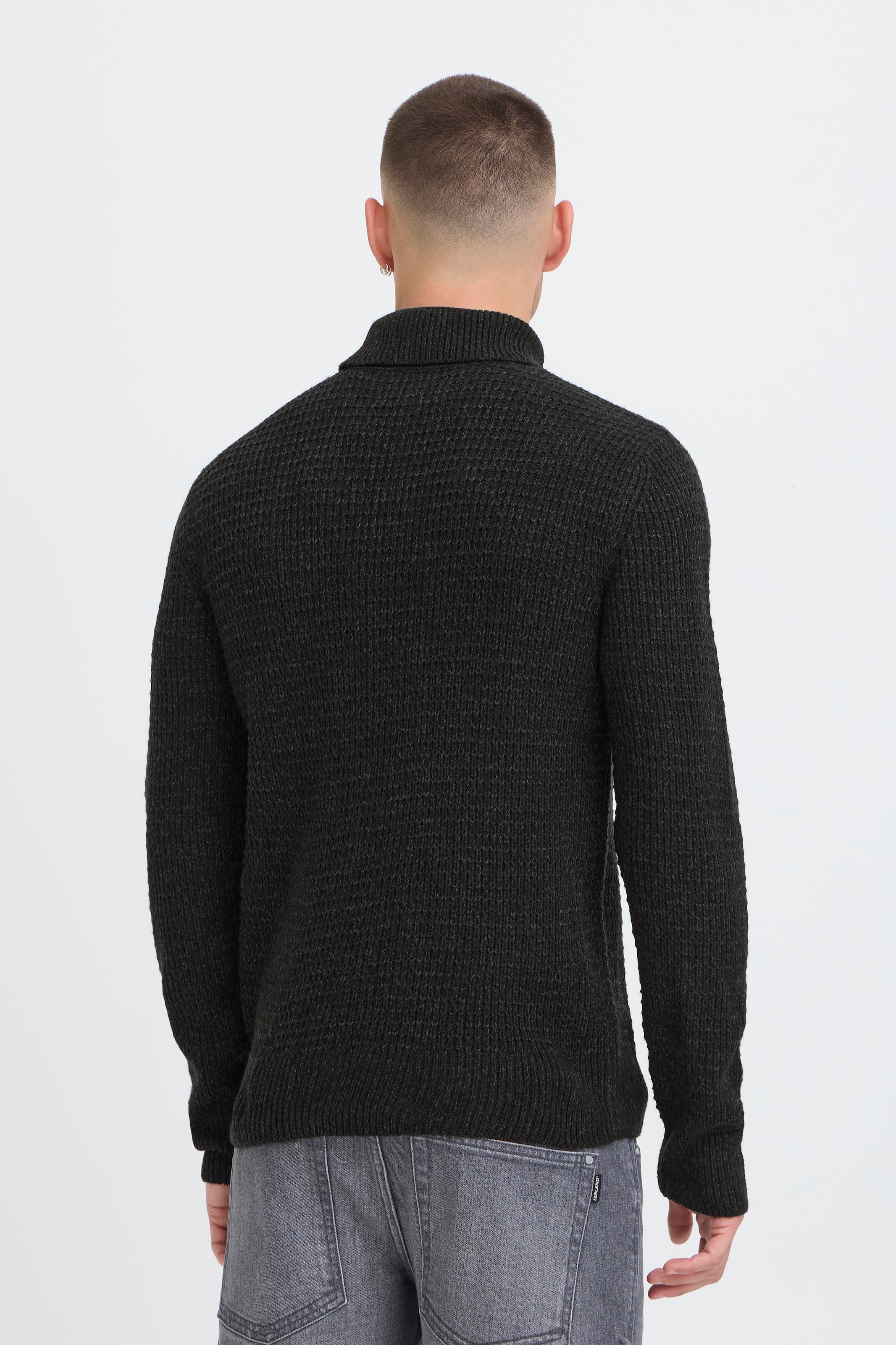 Blend Rollkragenpullover »BHPATTA« Baumwolle, regular fit