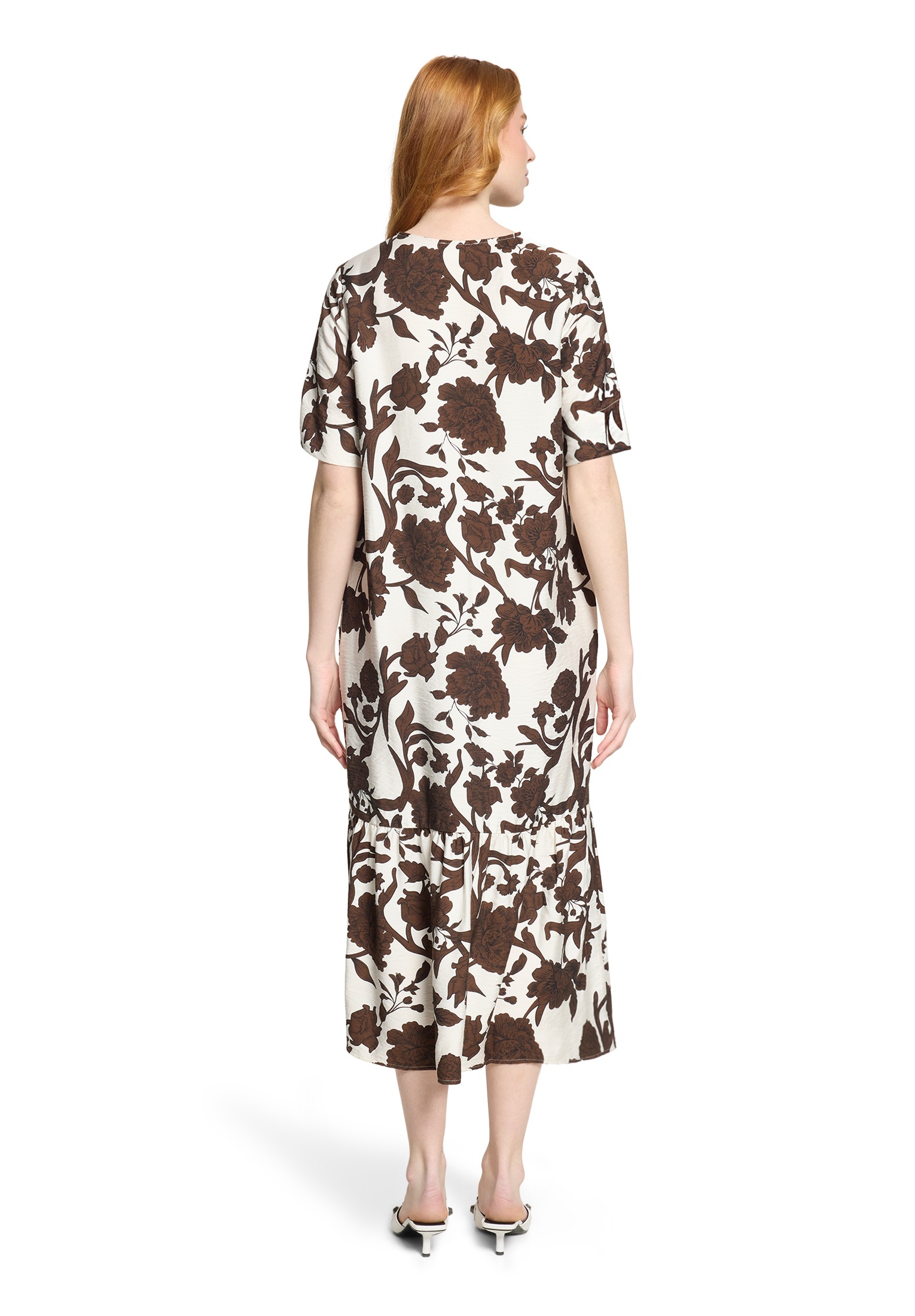 Cartoon Midikleid »Damen mit Volant« Ohne Tasche