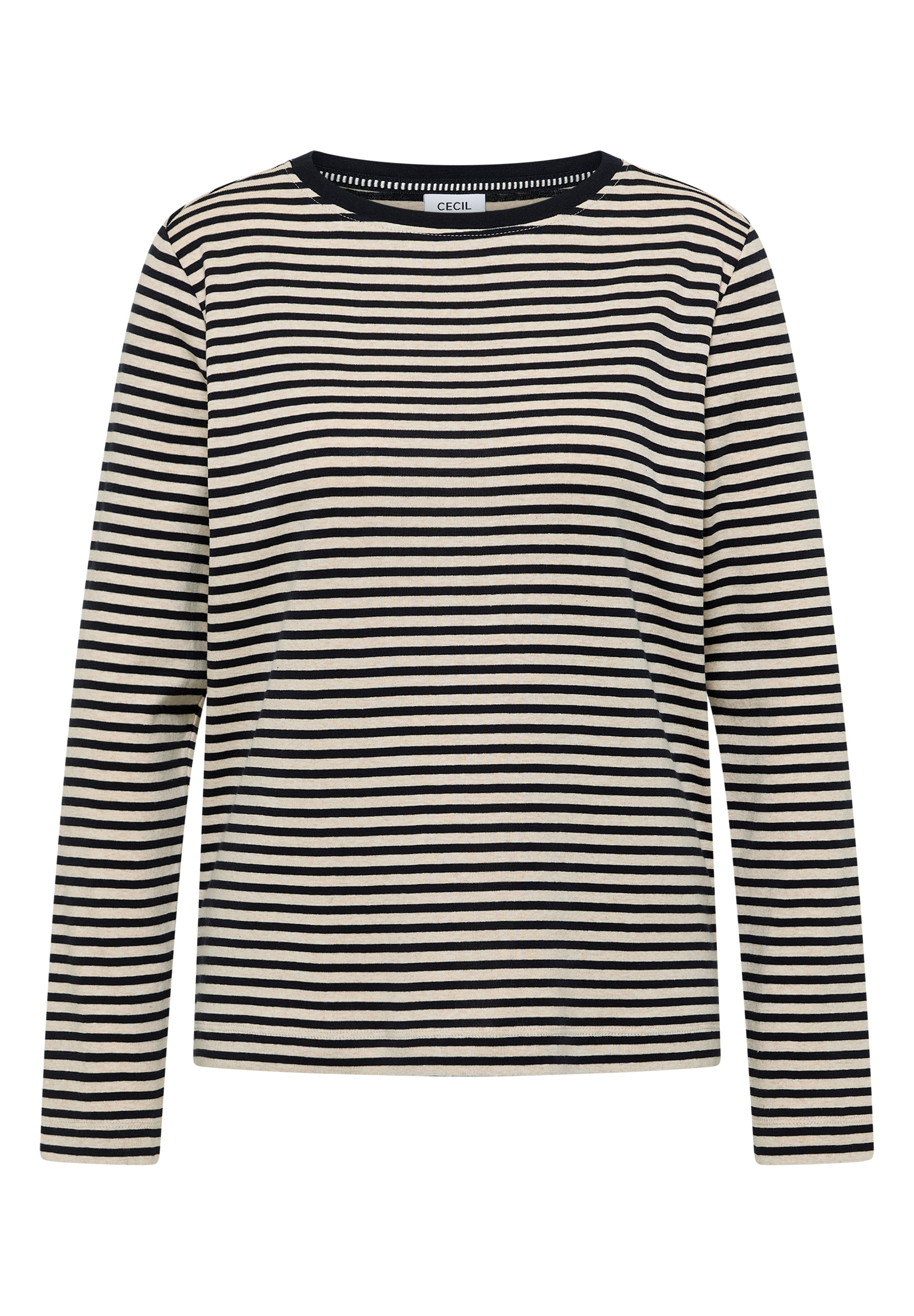 Cecil Langarmshirt im Streifen-Look