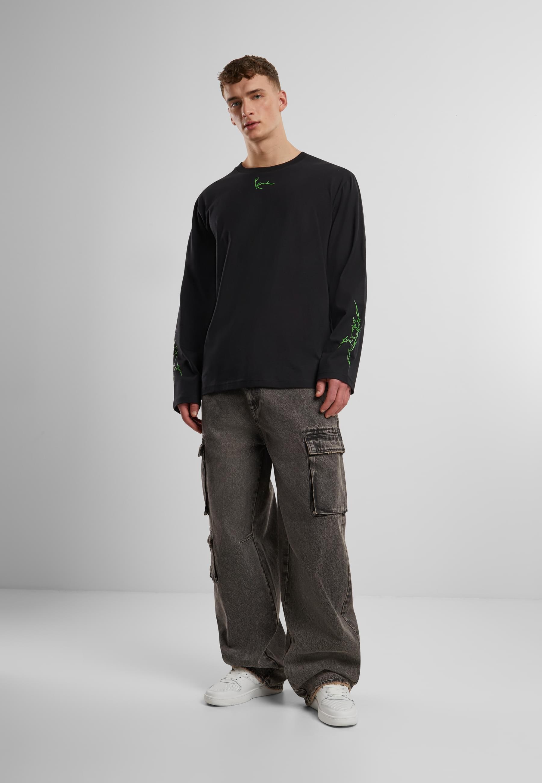 Karl Kani Longsleeve »Karl Kani Karl Kani Small Signature Tribal LS«, (1 tlg.)