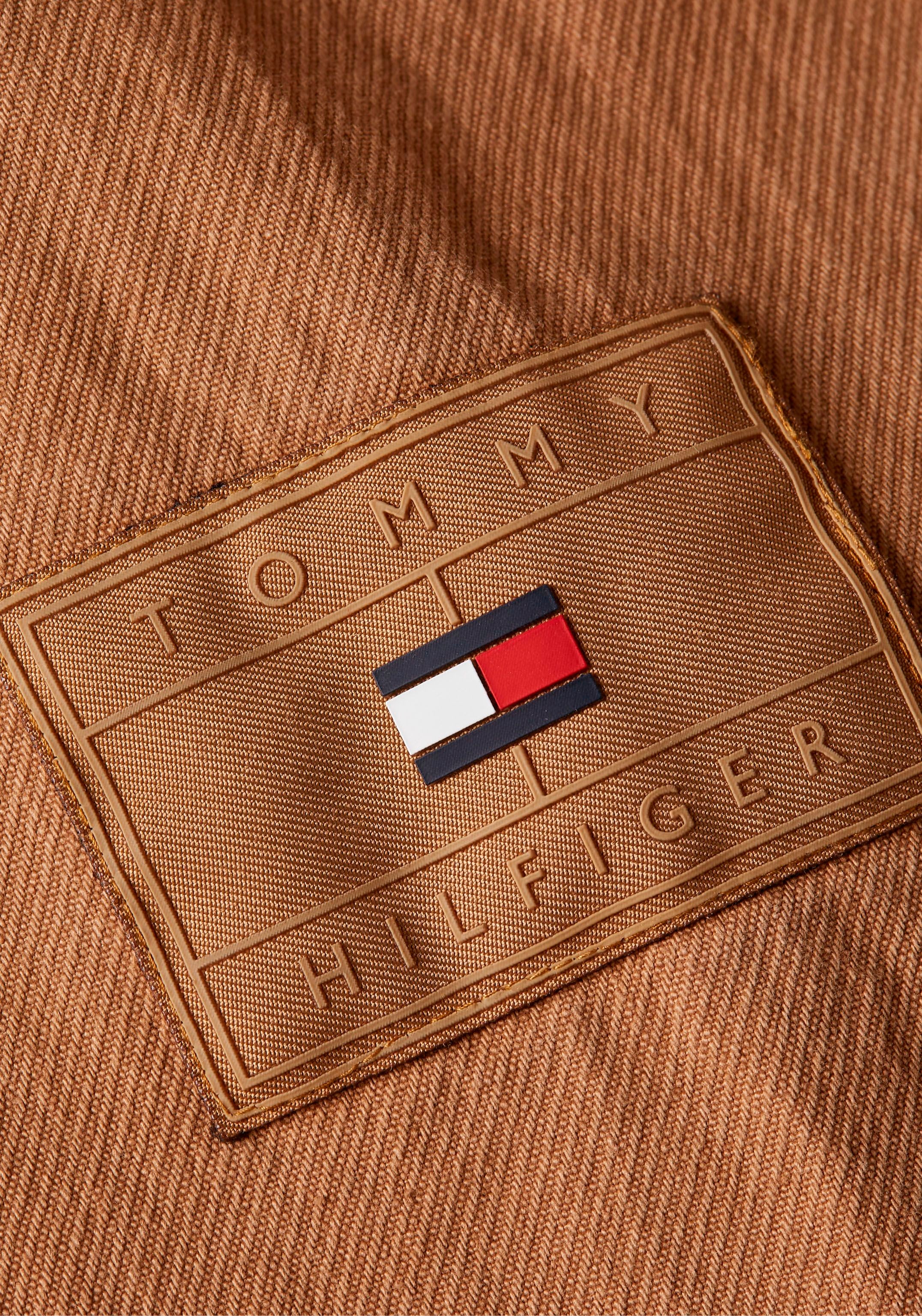 Tommy Hilfiger Outdoorhemd »TWILL SHIRT JACKET« (1 tlg.) mit Logo-Zipper &amp; Marken-Knöpfen MN10443
