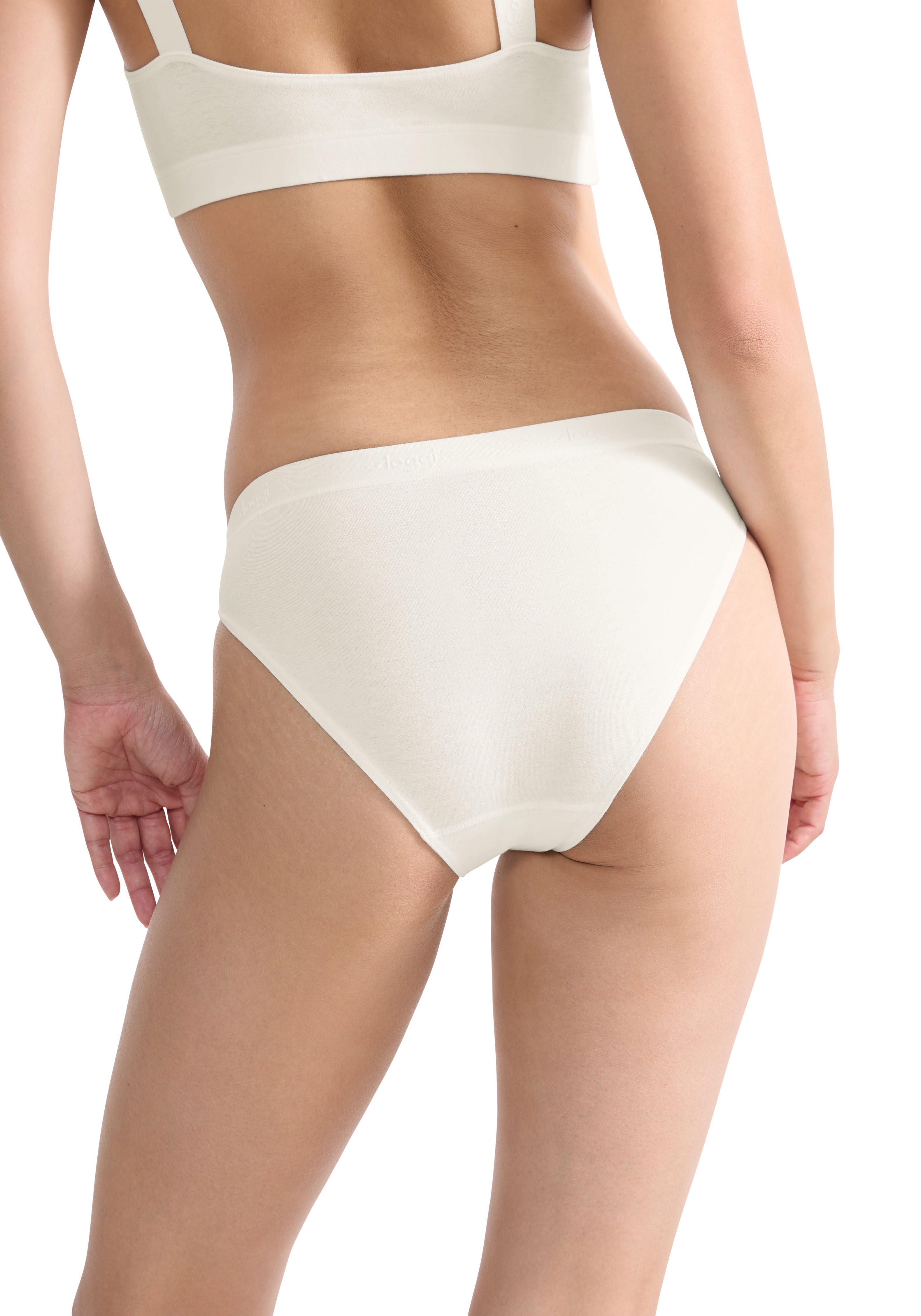 Thumbnail - sloggi Slip "GO Casual High leg 2P", (2er Pack), weiche und atmungsaktive Baumwollqualität