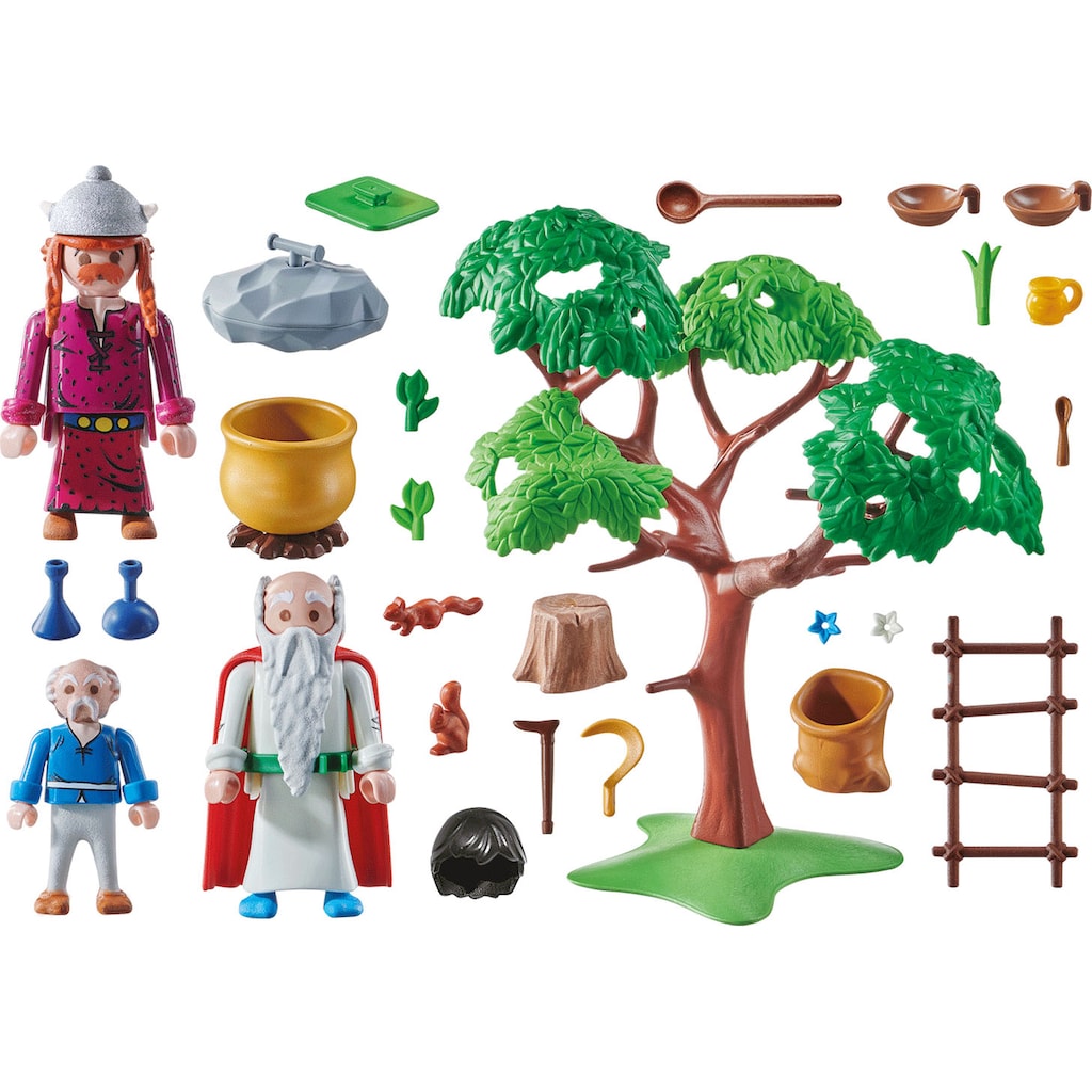 Playmobil® Konstruktions-Spielset »Miraculix mit Zaubertrank (70933), Asterix«, (57 St.)