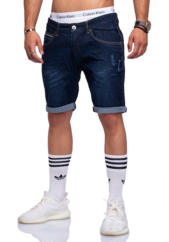 behype Shorts »TILL«, mit Used-Details kaufen