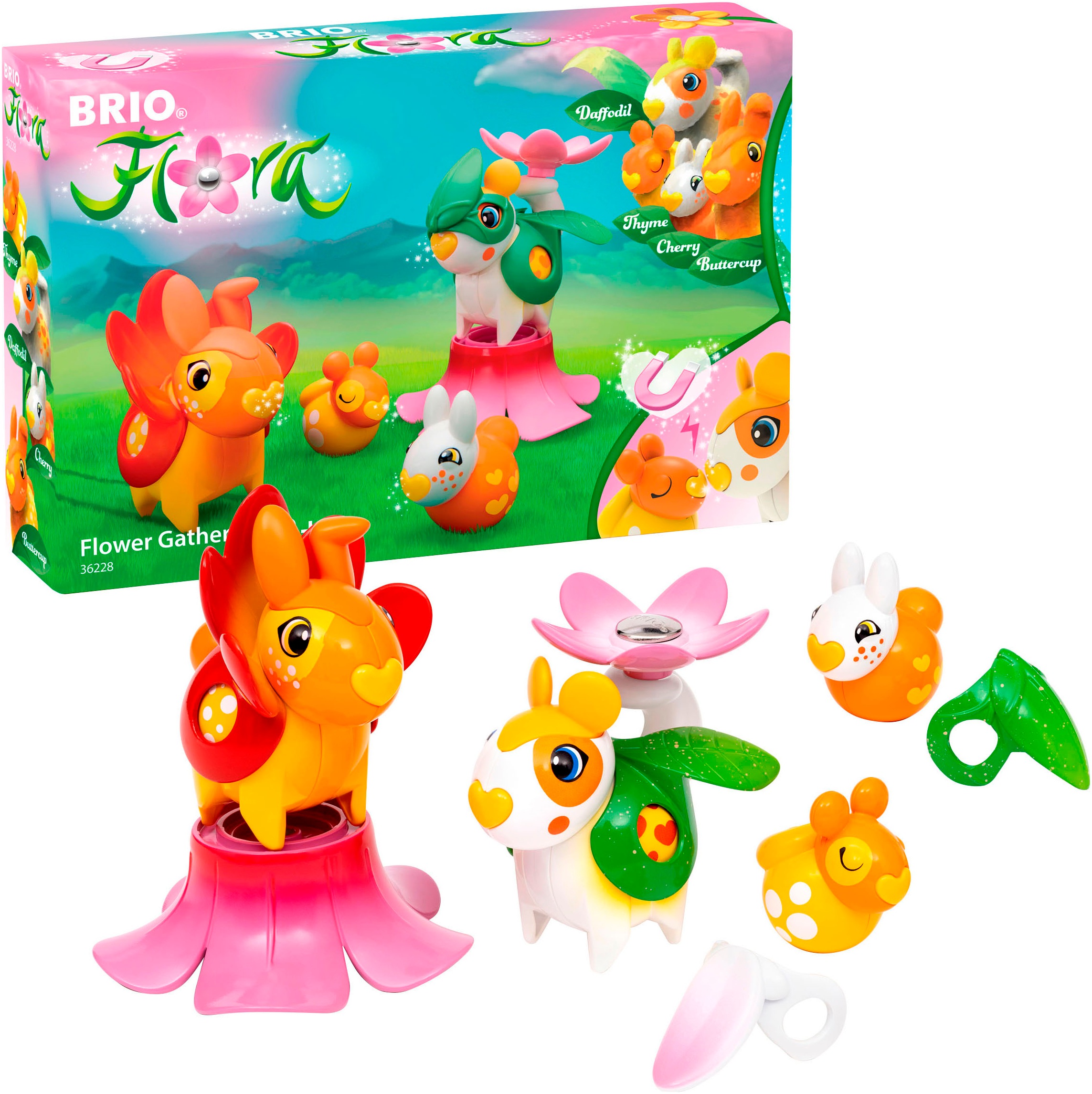 BRIO® Spielwelt »BRIO Flora - Blumensammler (36228)«, (10 tlg.)