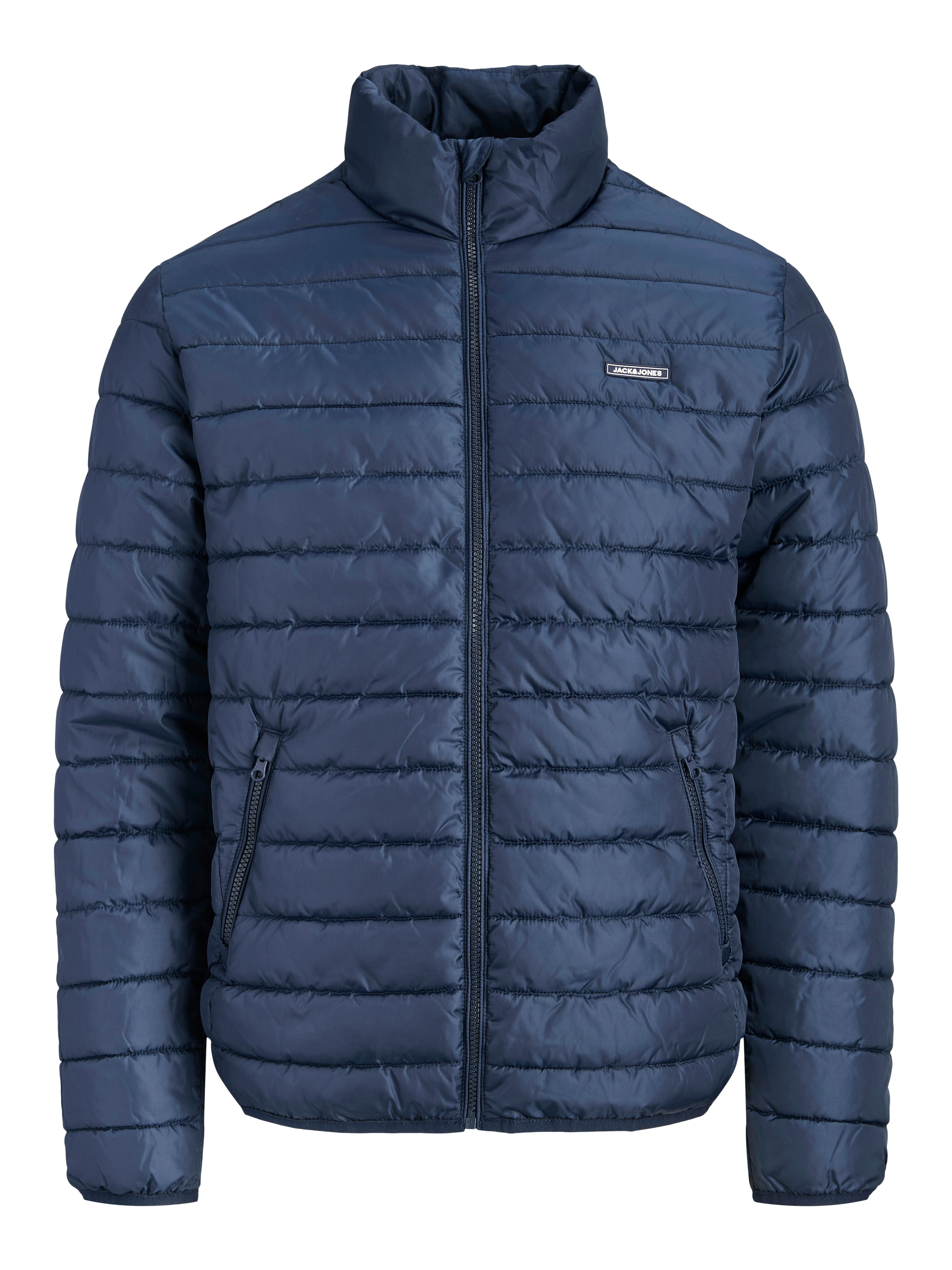 Jack & Jones Steppjacke "JJELVIS LIGHT PUFFER COLLAR" Kunstfaser, regular fit
