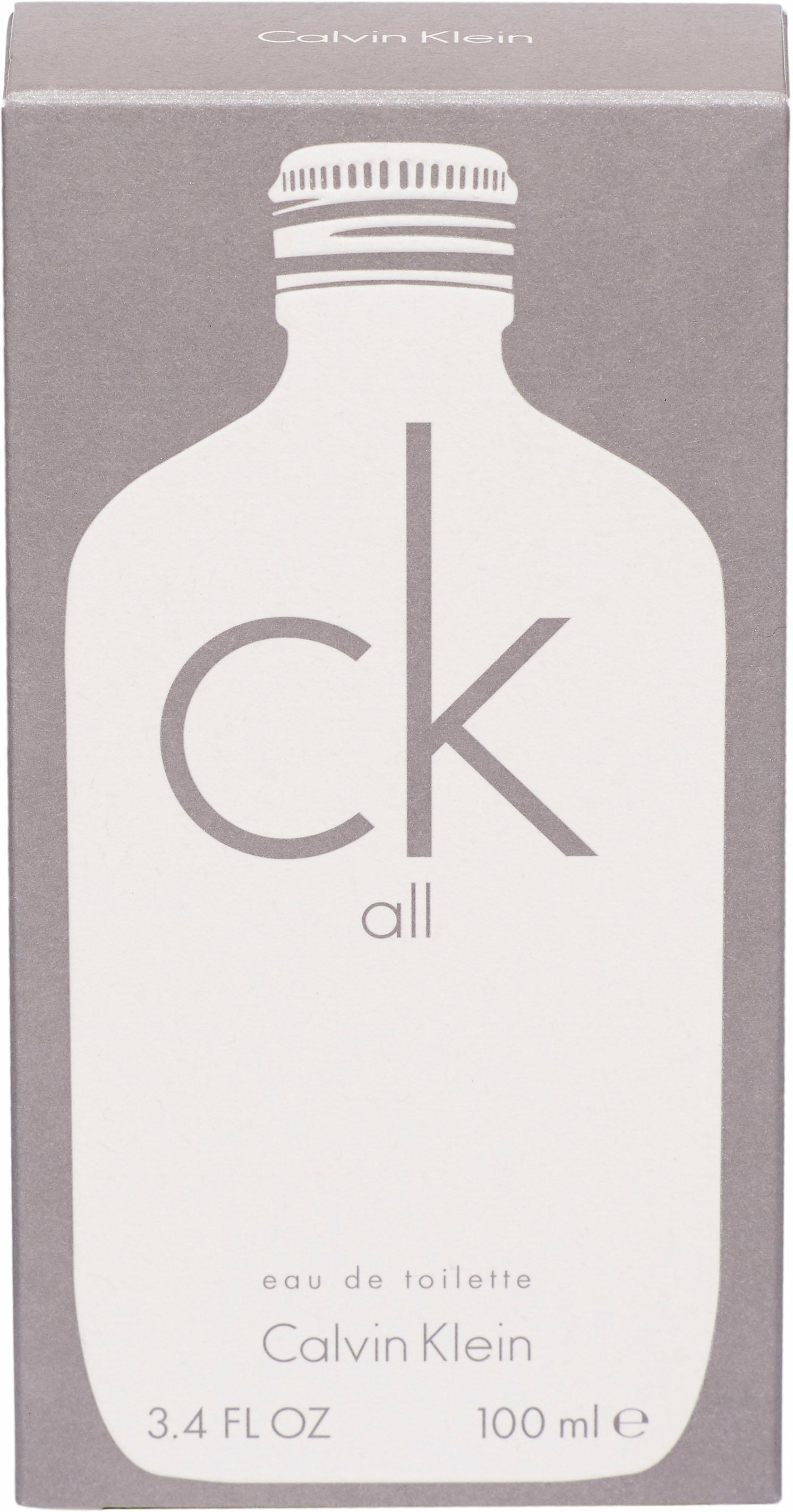 Calvin Klein Eau de Toilette »ck all« mit zitrus-holziger Note