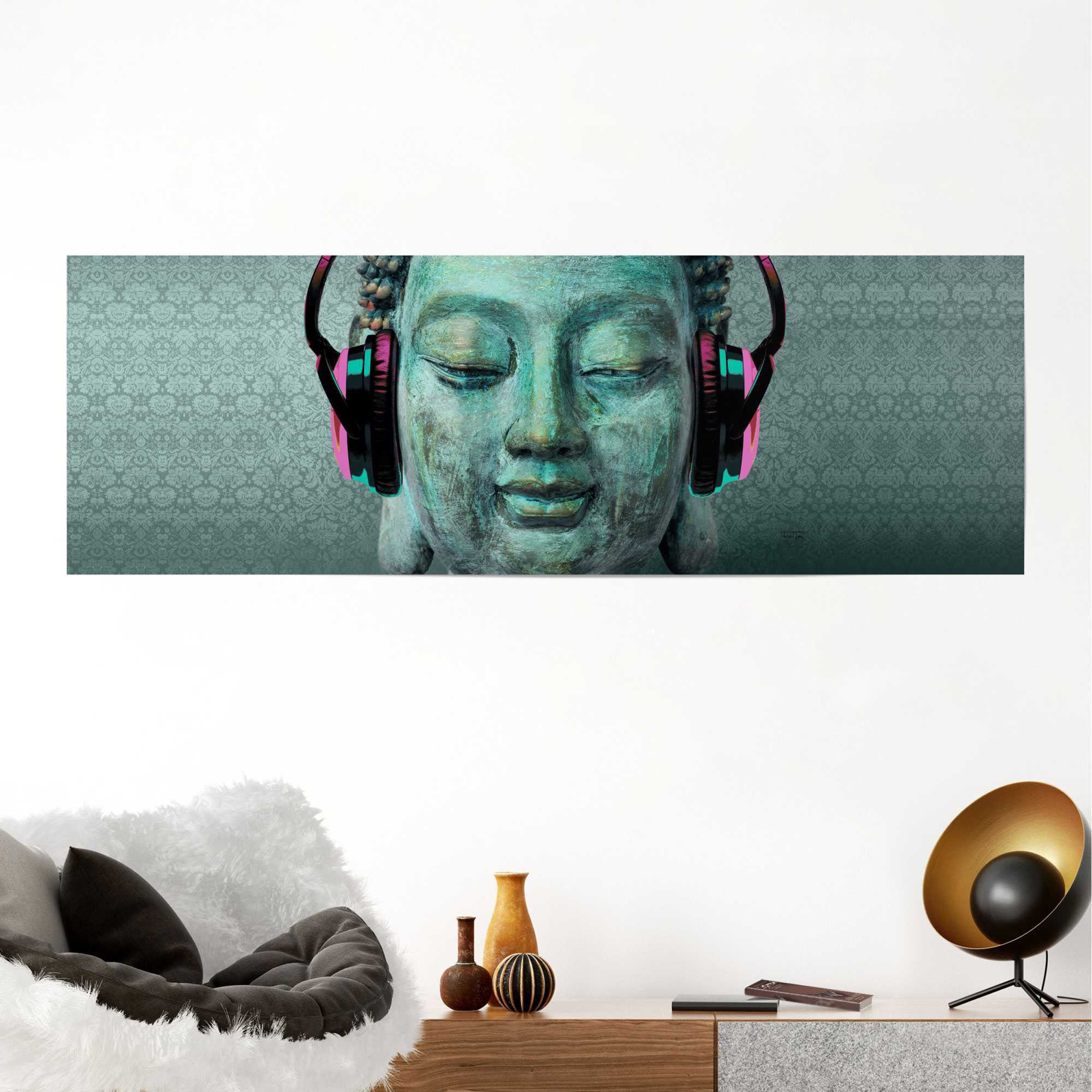 (1 Kopfhörer«, bestellen BAUR Poster Reinders! »Buddha | St.)