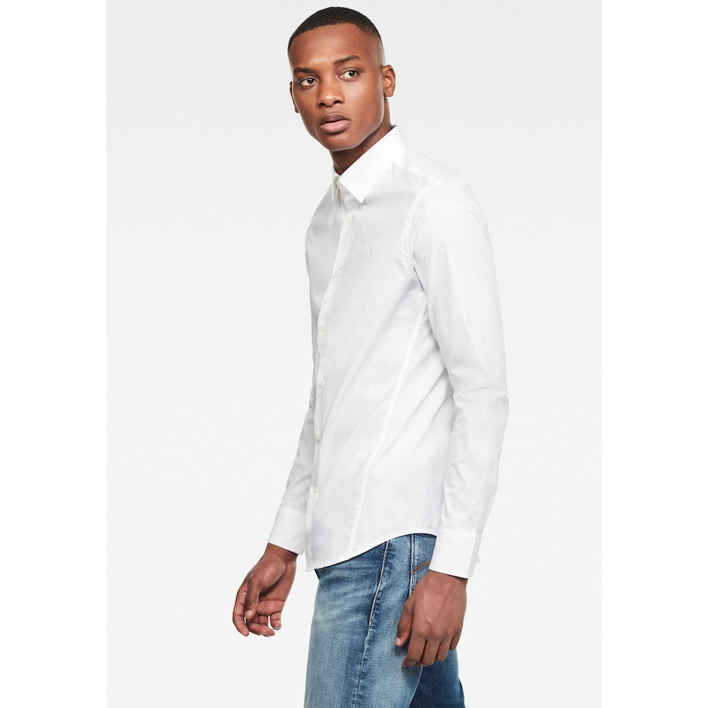 G-Star RAW Langarmhemd »Dressed Super Slim Hemd«