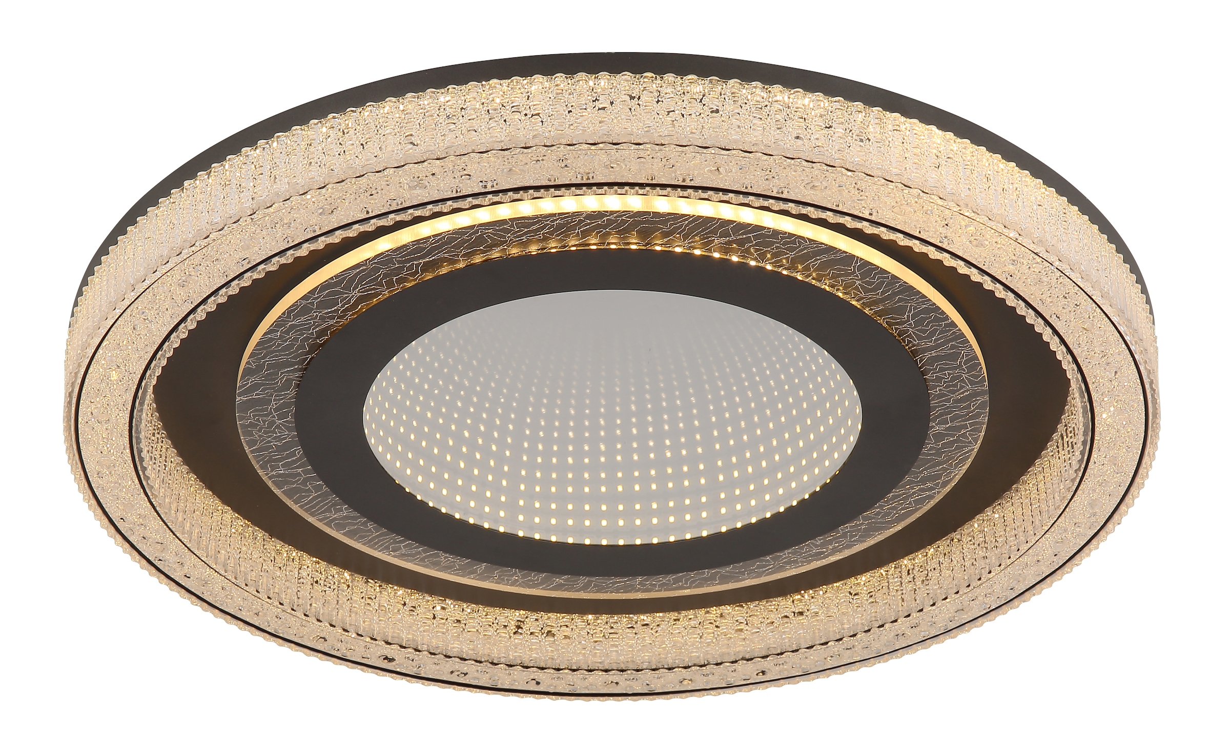 GLOBO LIGHTING LED Deckenleuchte »ALSUNA«, Leuchtmittel LED-Modul | LED fest integriert, Deckenlampe/rund/Wohnzimmer/Schlafzimmer/modern