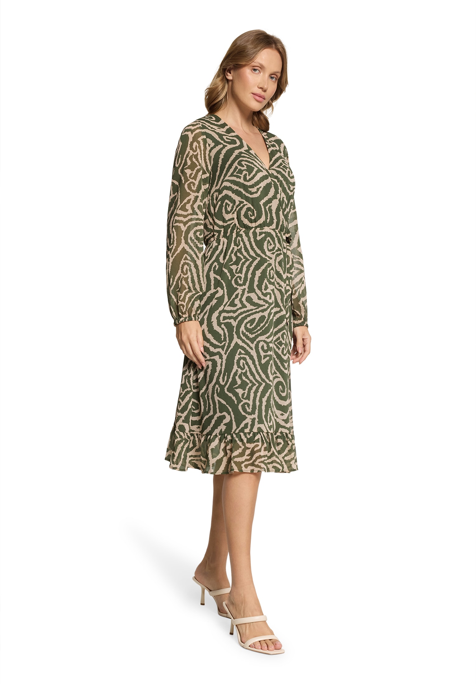 Cartoon Chiffonkleid »Damen mit Muster« Ohne Tasche