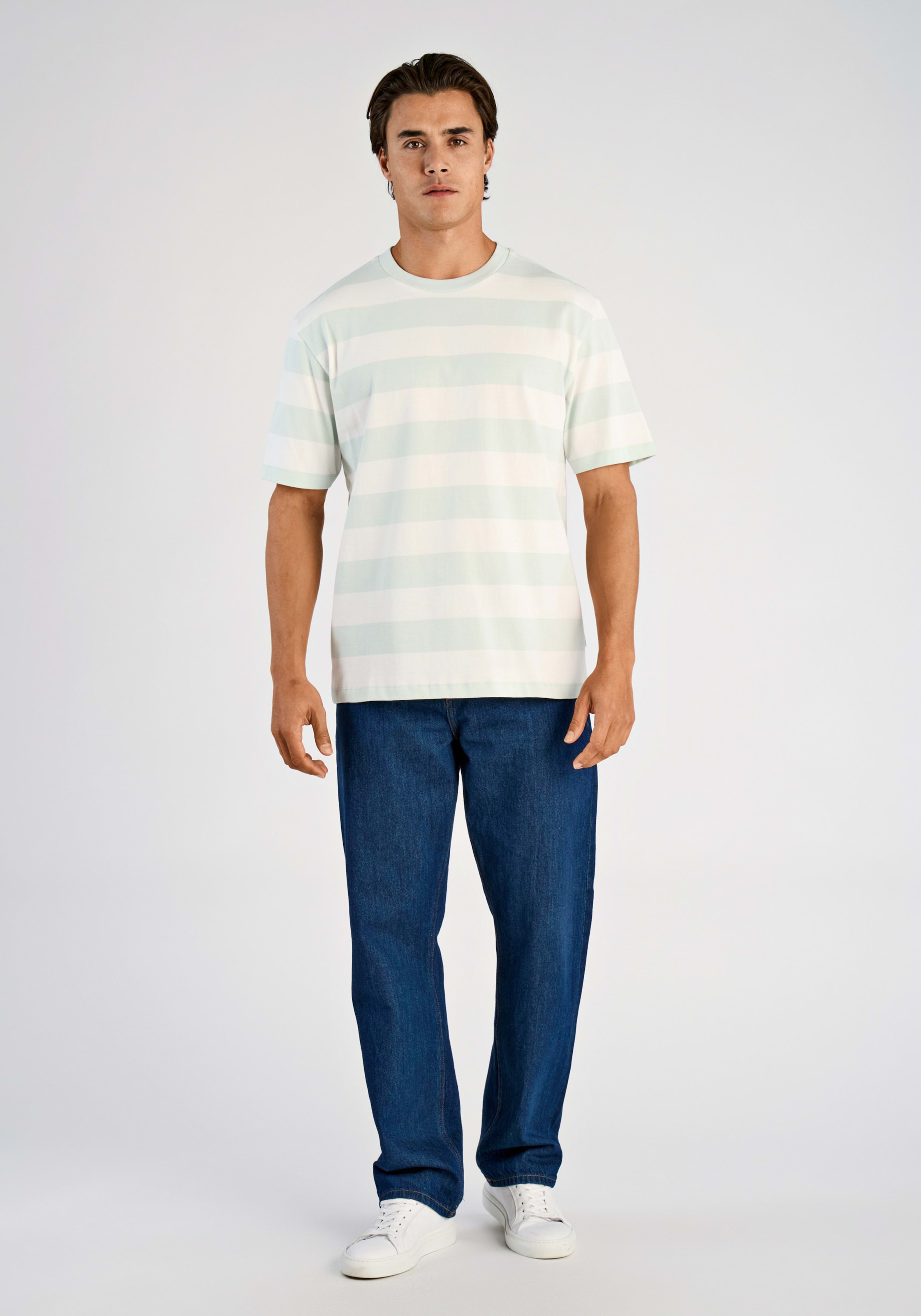 LINDBERGH Kurzarmshirt im Streifen-Design