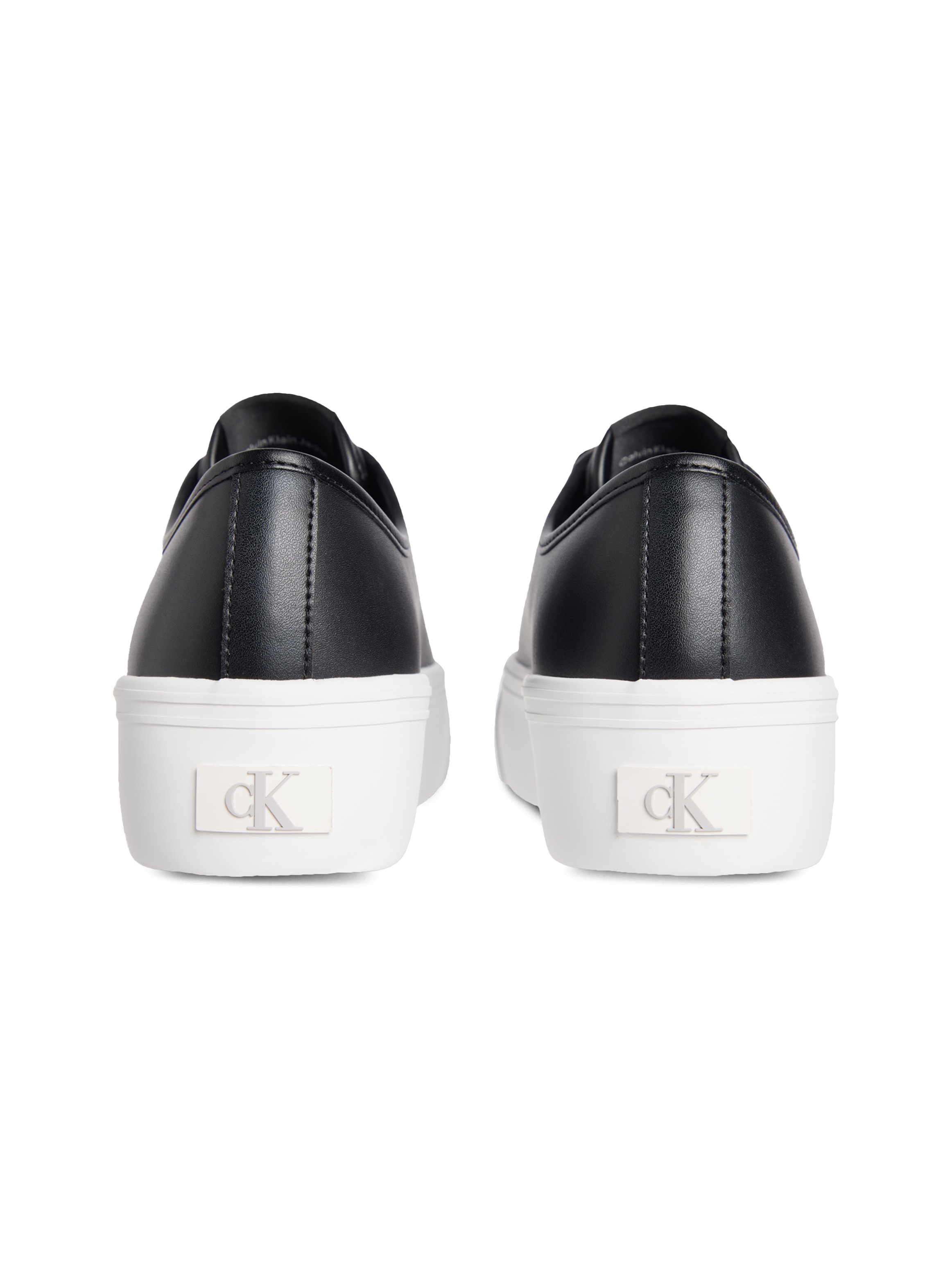 Calvin Klein Jeans Plateausneaker »VULC FLATFORM LTH«, Schnürschuh, Halbschuh, Freizeitsneaker in schlichter Optik