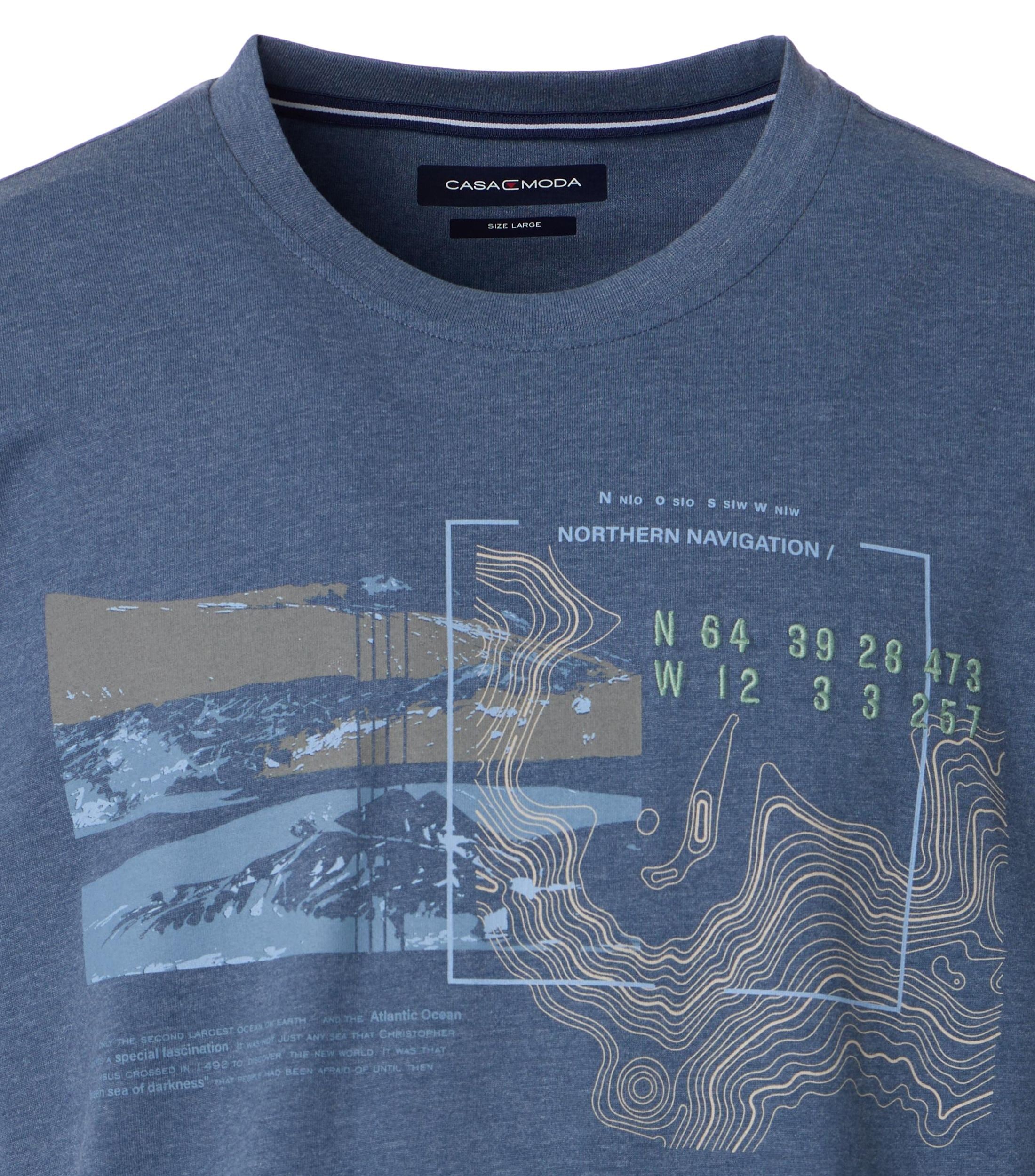 CASAMODA T-Shirt »CASAMODA T-Shirt uni«