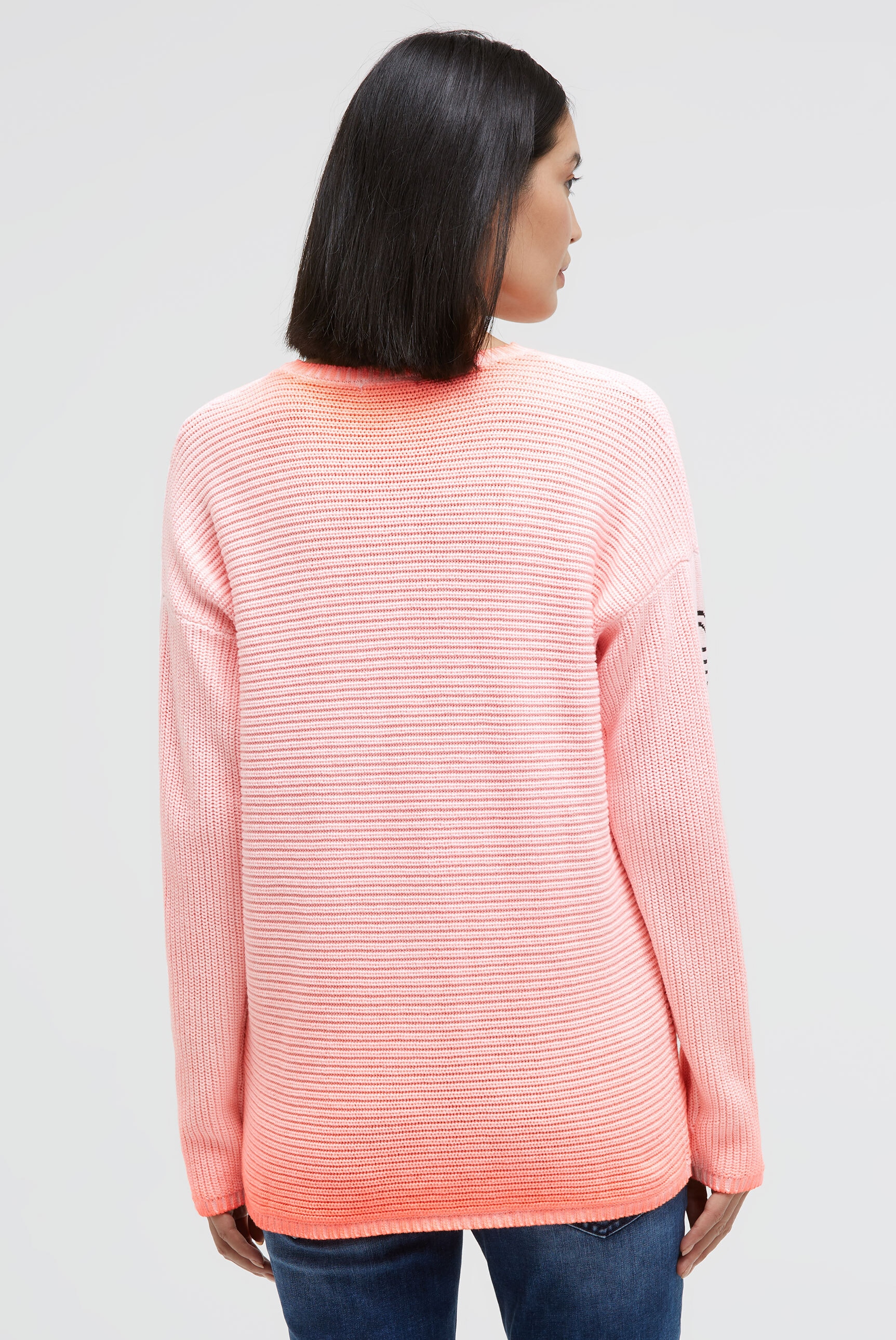 SOCCX Rundhalspullover aus Baumwolle