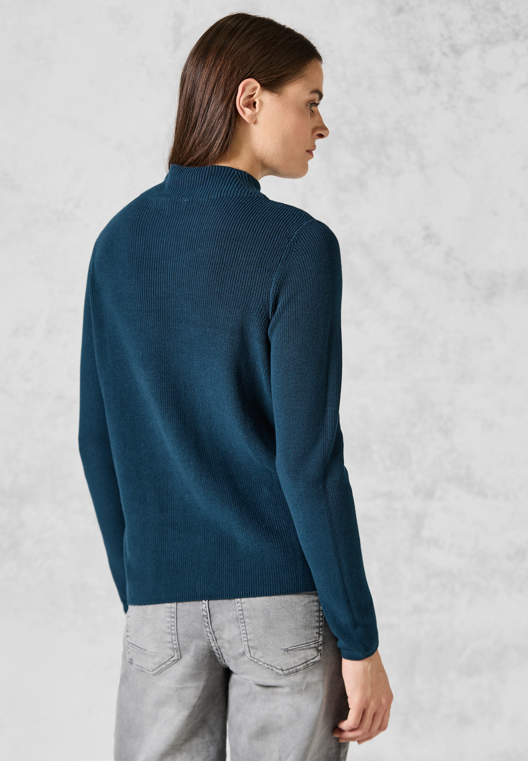 Cecil Strickpullover, aus reiner Baumwolle