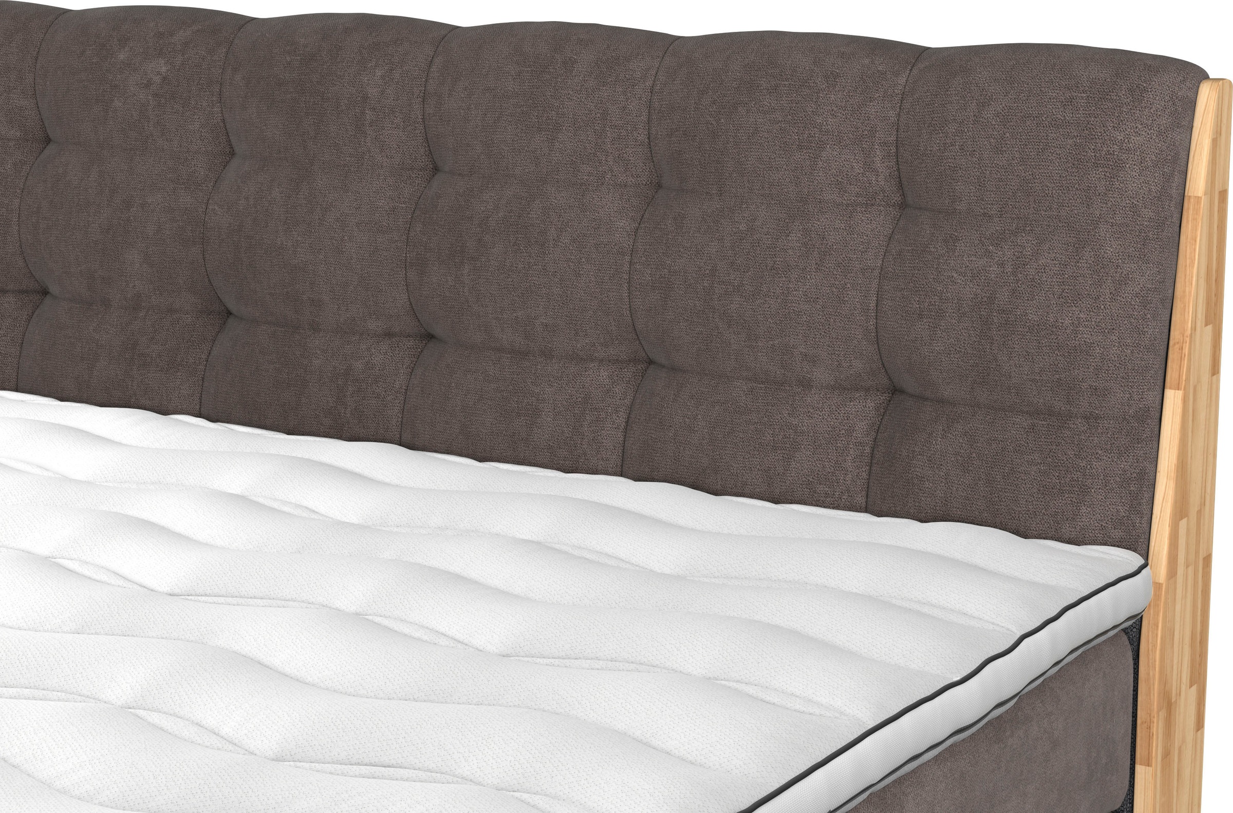 Home affaire Boxspringbett »Naome«, Boxspringbett, Inklusive Topper