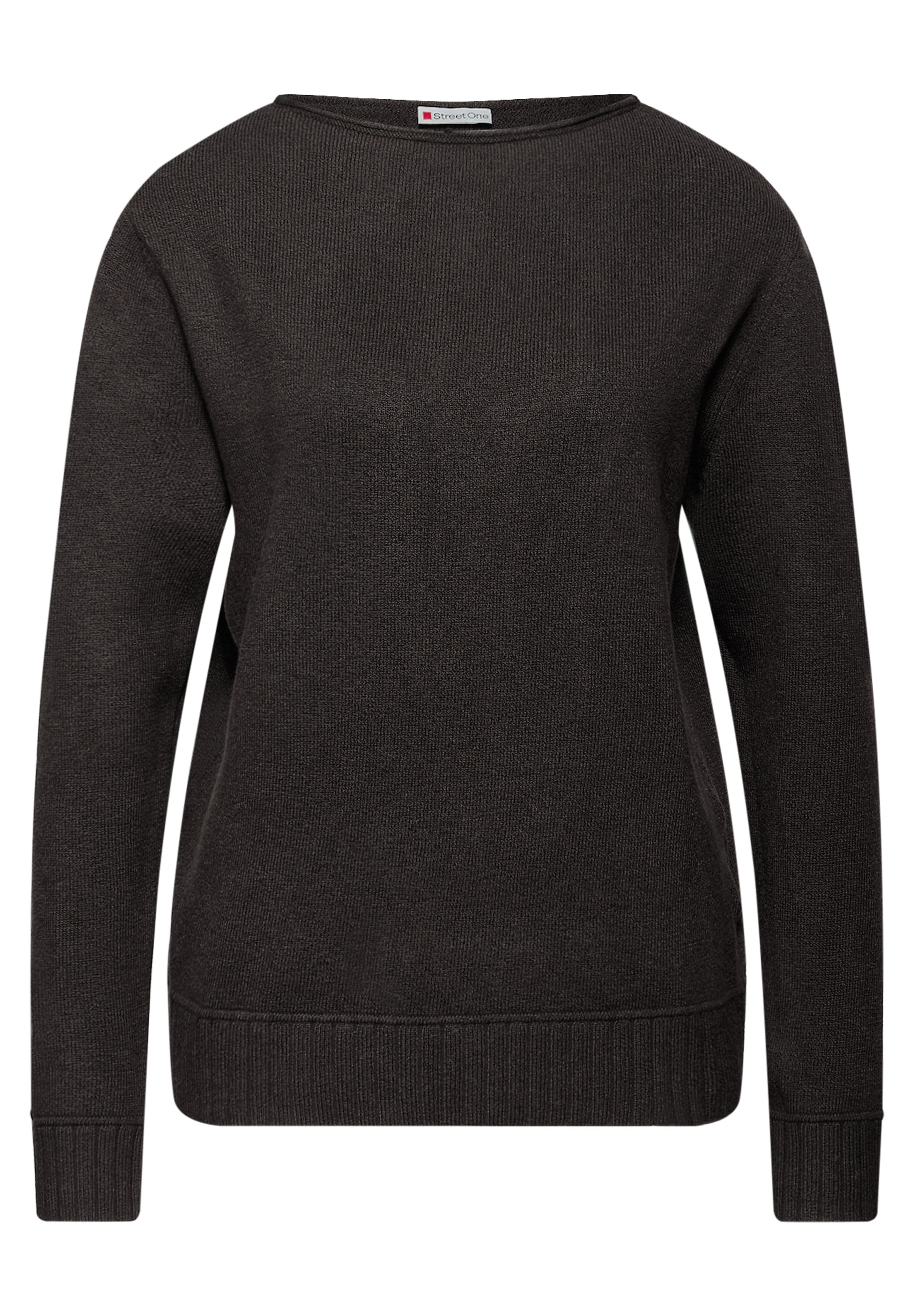 STREET ONE Strickpullover, mit U-Boot-Ausschnitt